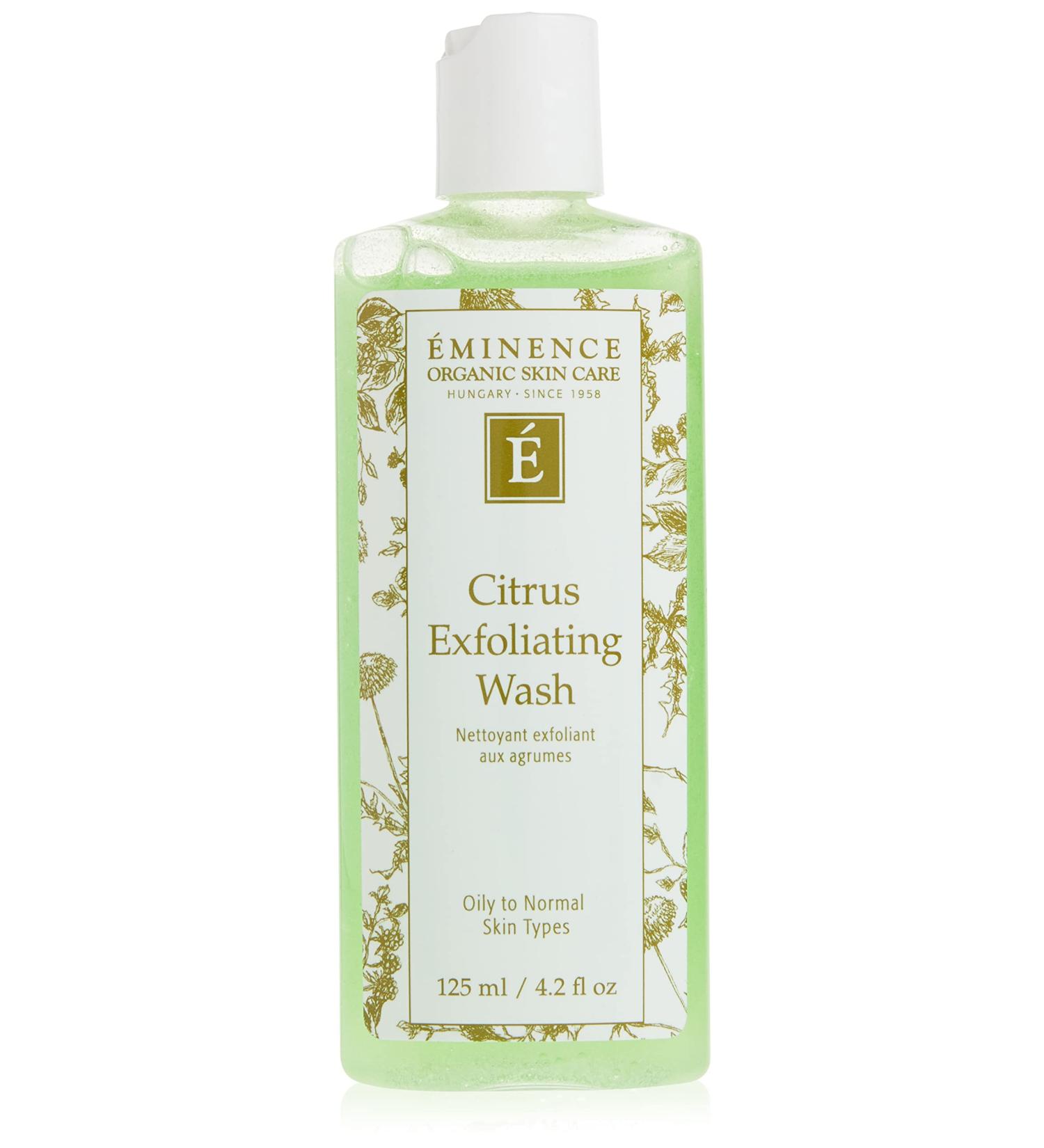 Eminence Organic Citrus Exfoliating Wash 4.2oz - Refreshing Skincare - Buy Online on GoSupps.com