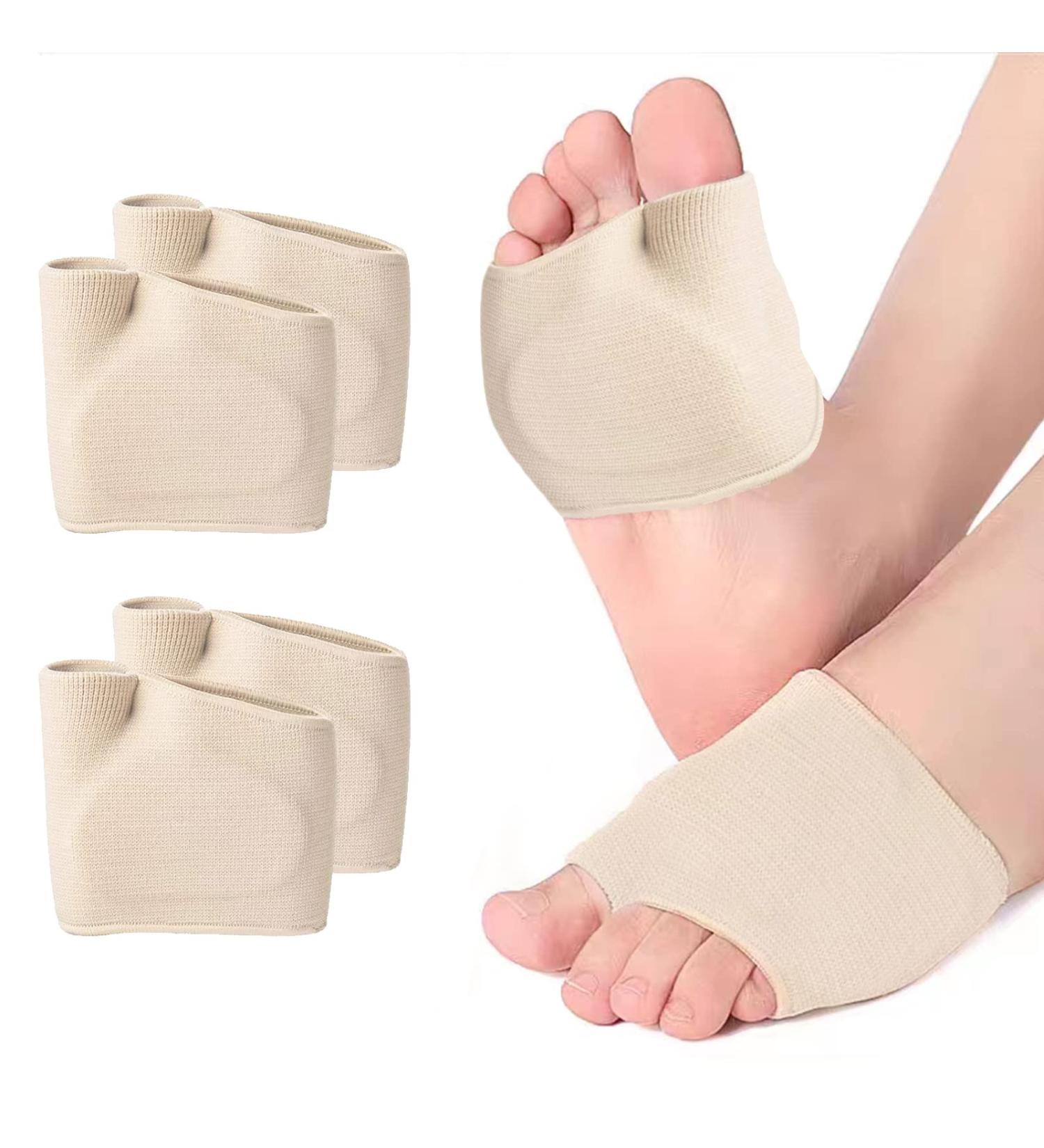 GUSSLM Metatarsal Pads (2 Pairs) for Foot Pain Relief - Cushioning Inserts for Runners, Heels, and Shoes - Buy Online on GoSupps.com