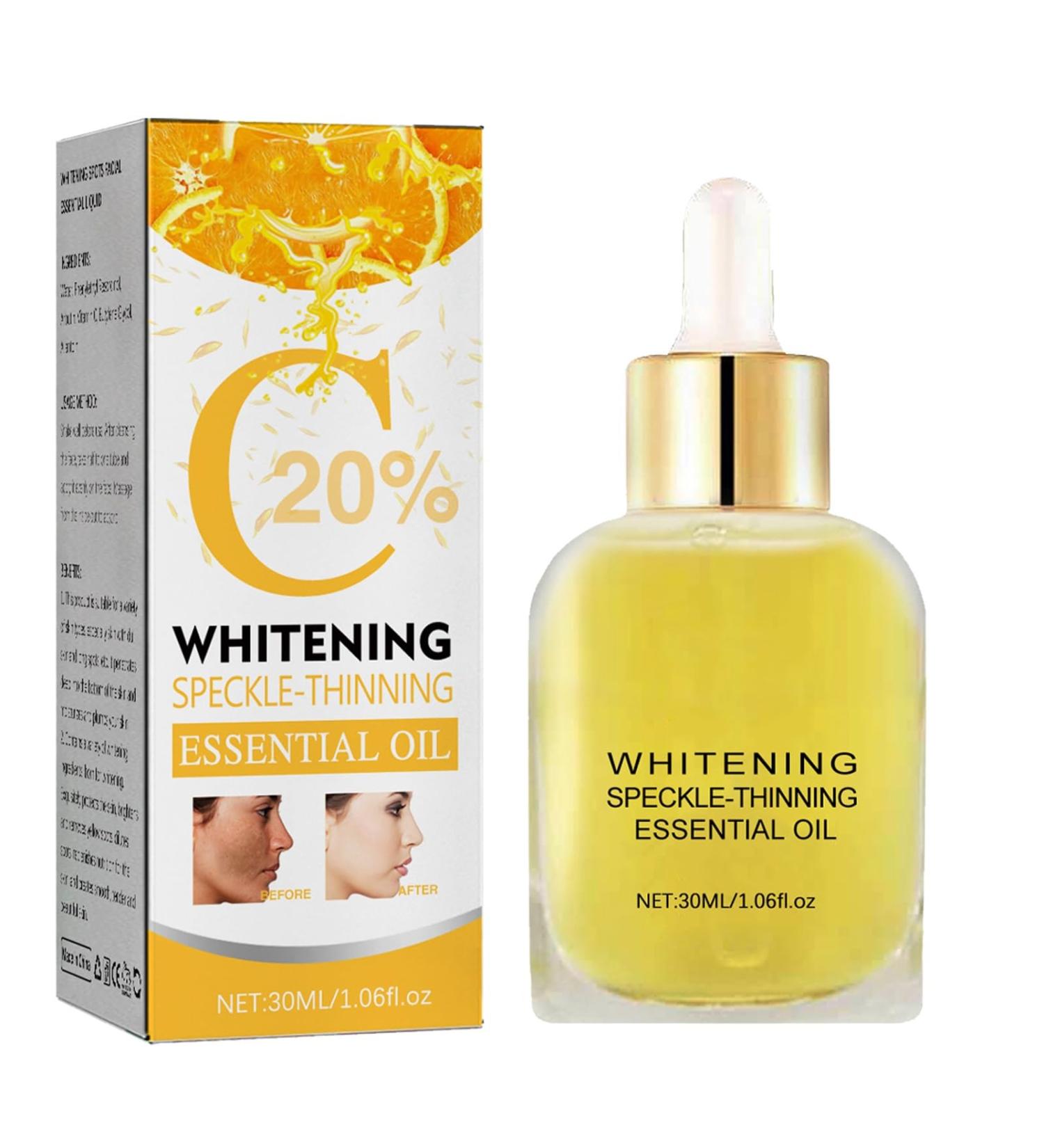 Dark Spot Corrector Vitamin C.Dark Spot Correcting Glow Serum Whitening Speckle-Thinning Essential Oil Speckle-Thinning Essential Oil Melanin Correcting Essential Oil Dark Spot Corrector Face Serum - Buy Online on GoSupps.com