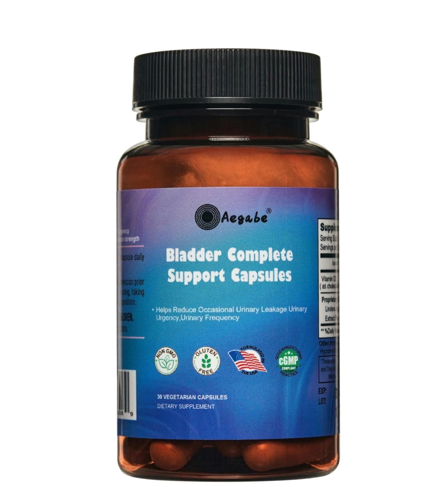 Bladder Control Supplement - Support Urinary Health Reduce Urgency & Leakage with Pumpkin Seed Cranberry & More - Buy Online on GoSupps.com