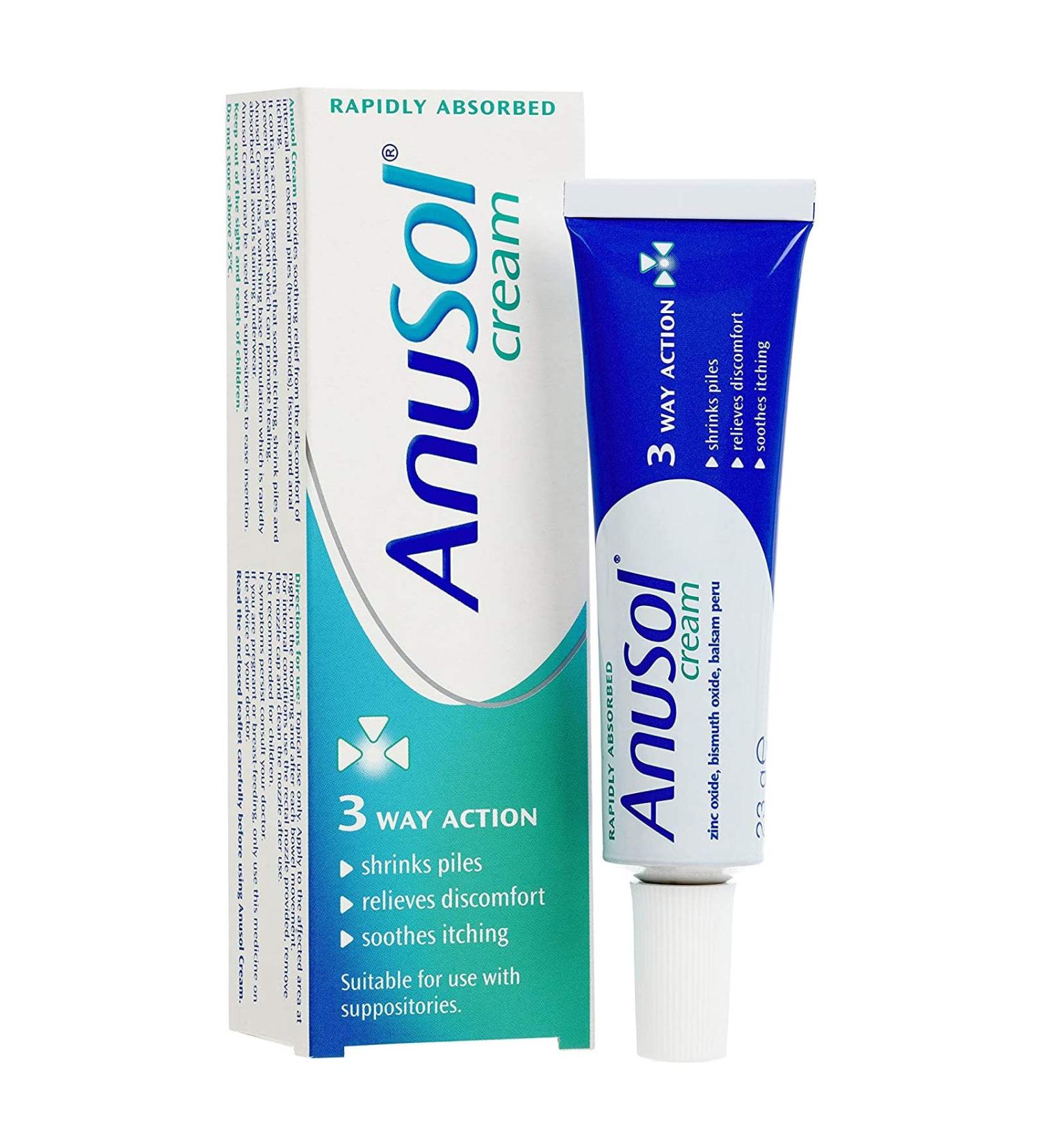 Anusol Cream Haemorrhoid Treatment 23g - Buy Online on GoSupps.com
