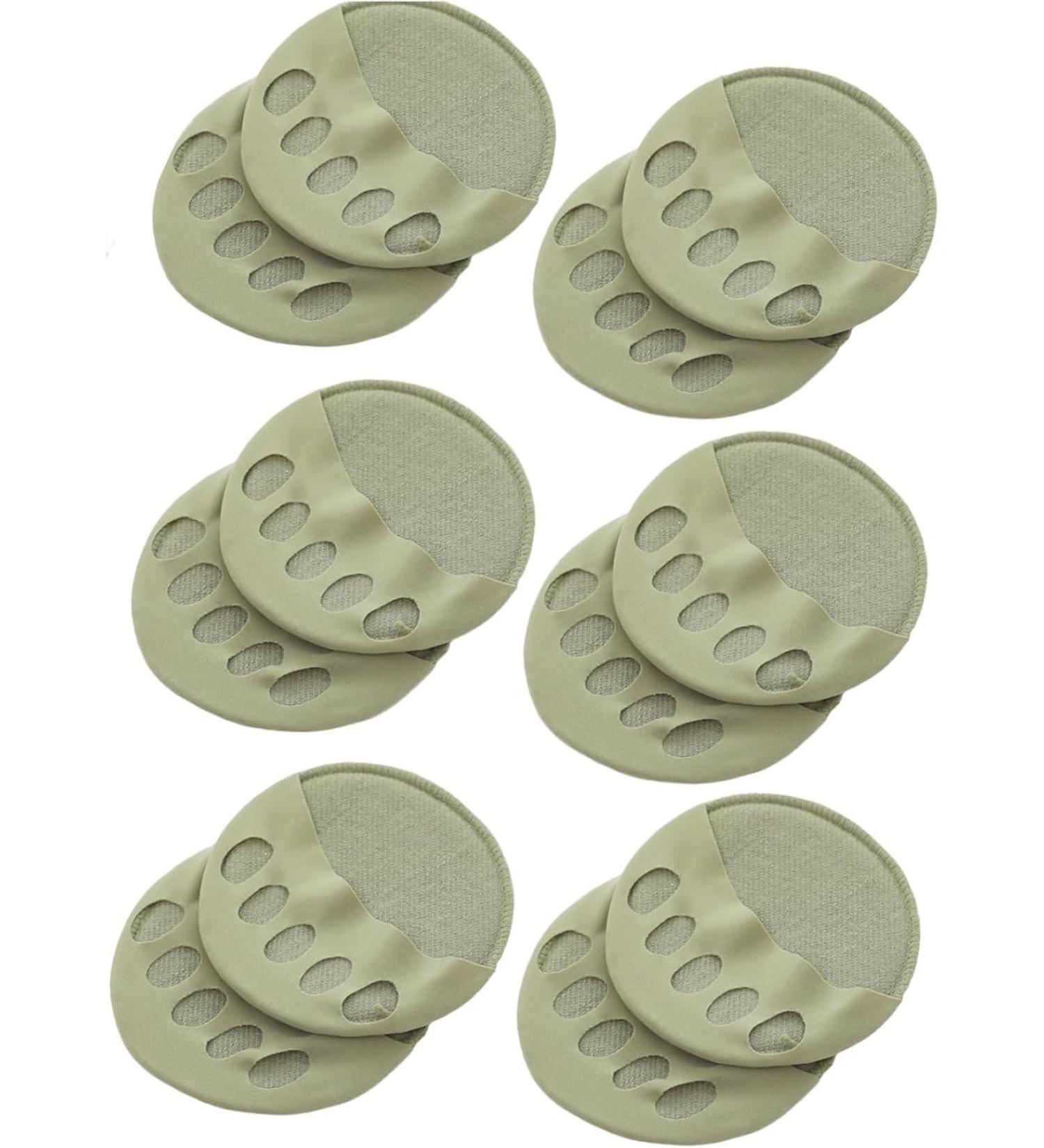 Shop Reusable Toe Pads & Foot Pads for Women | Sole Soothe Foot Relief - Green - Buy Online on GoSupps.com