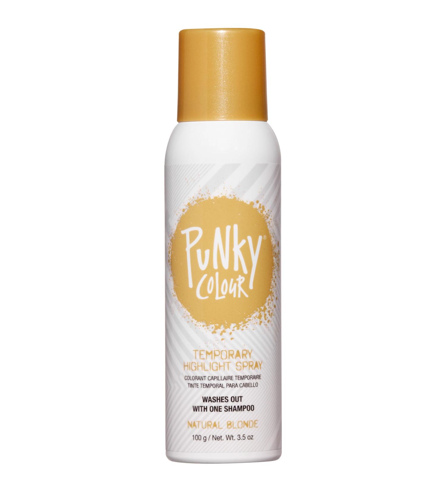 Punky Temporary Hair Highlight Spray Natural Blonde 3.5 oz x 1 Pack 3.5 Ounce (Pack of 1) Natural Blonde - Buy Online on GoSupps.com
