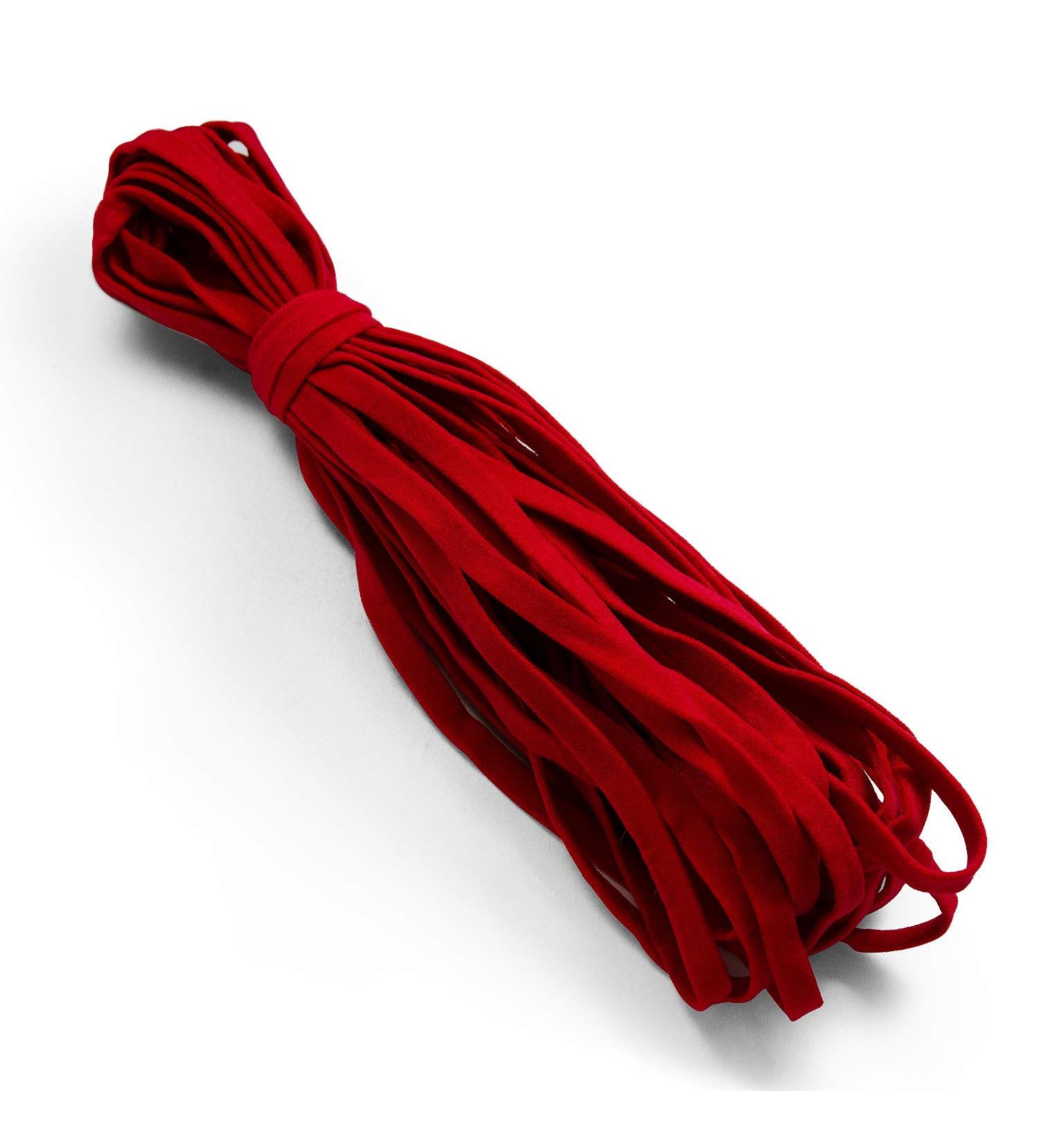Expo International 1/4 Ultra Soft Knit Elastic Band - 10 Yards, Red - Buy Online on GoSupps.com