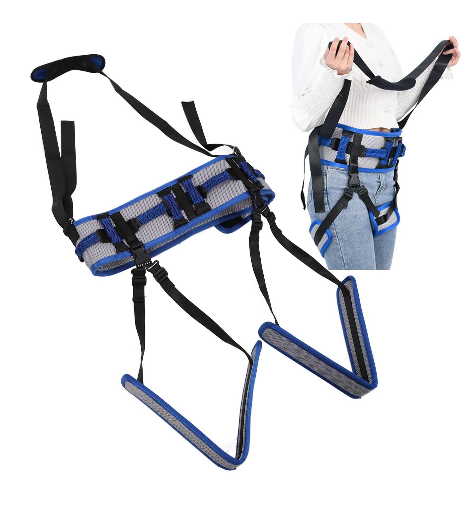 Adjustable Transfer Belt for Seniors | Soft Nylon with Handles | Comfortable & Breathable | Ideal for Men & Women | International Shipping - Buy Online on GoSupps.com