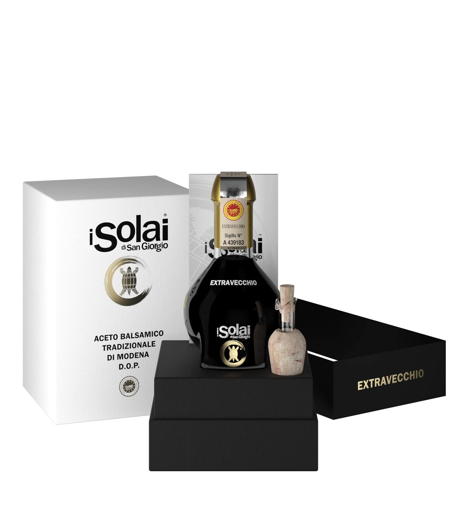 i Solai di San Giorgio I Solai di San Giorgio Extravecchio Balsamic Vinegar ESSIG by Modena PGI 100 ml for ages 25 and up