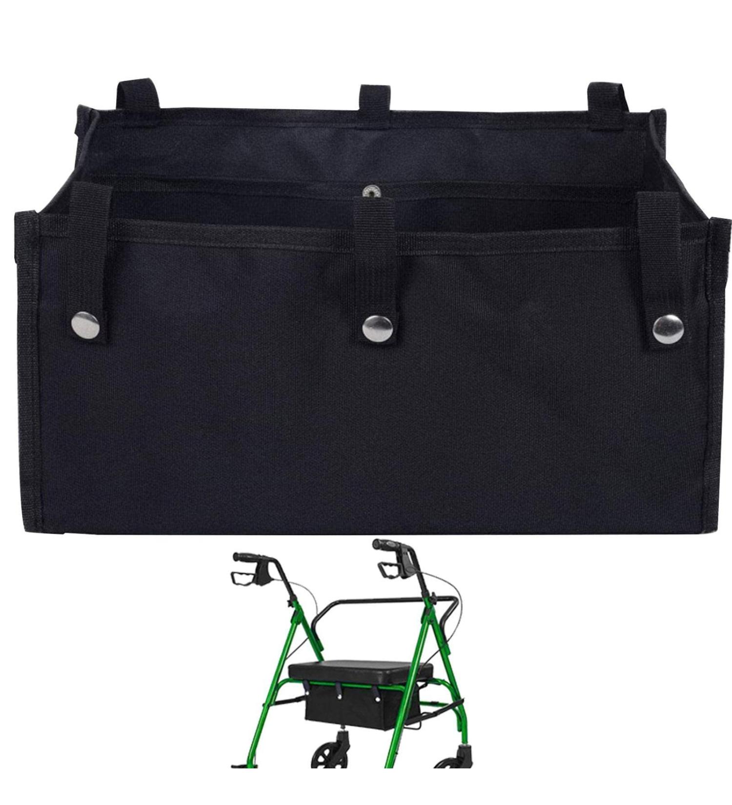Seat Bag Rollator Large Durable Adjustable Pouch Organizer Storage Bag Attachment for Books Shopping and Essentials Carrying Lkhj - Buy Online on GoSupps.com