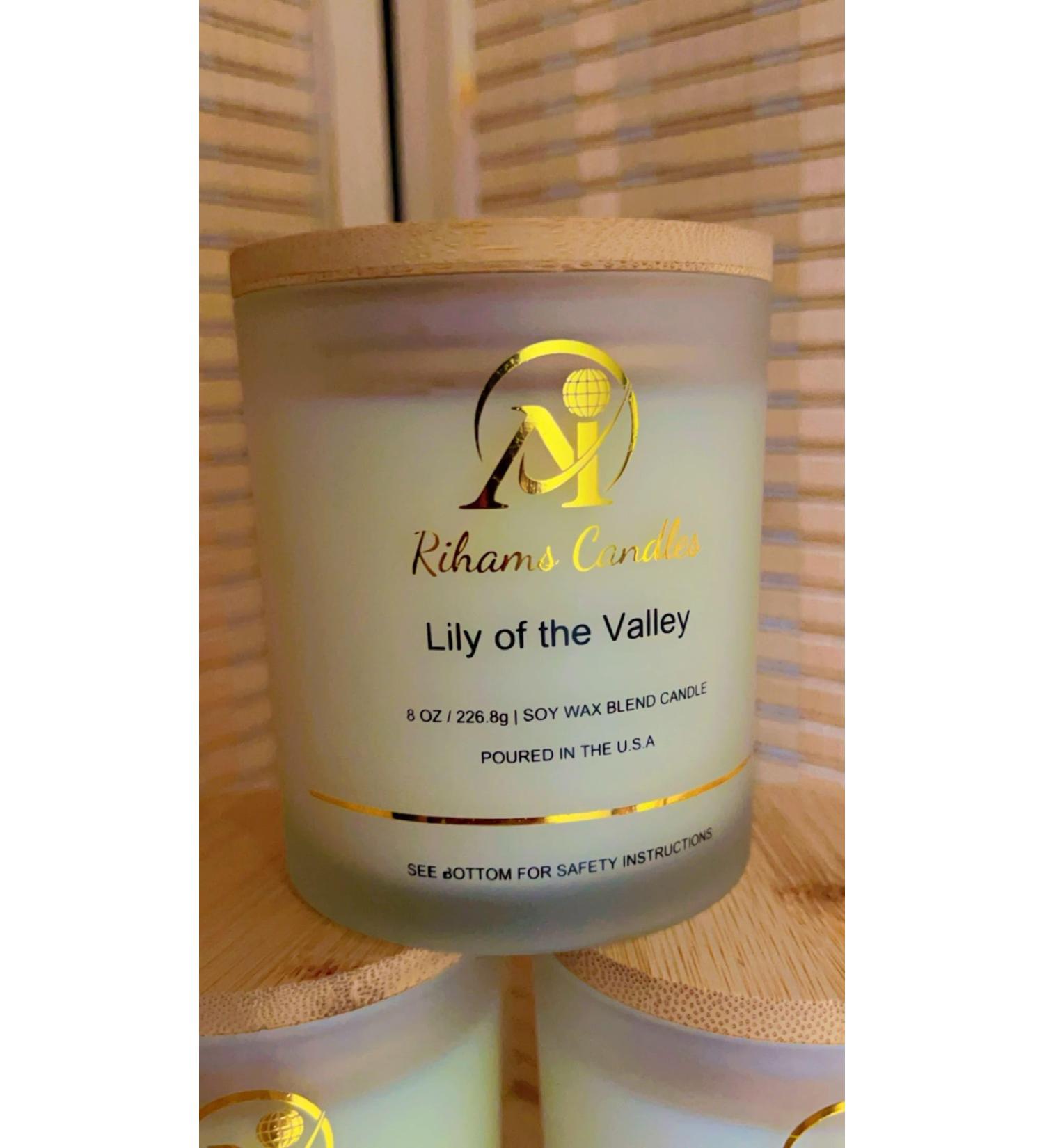 Rihams Candles Lily Scented Candle