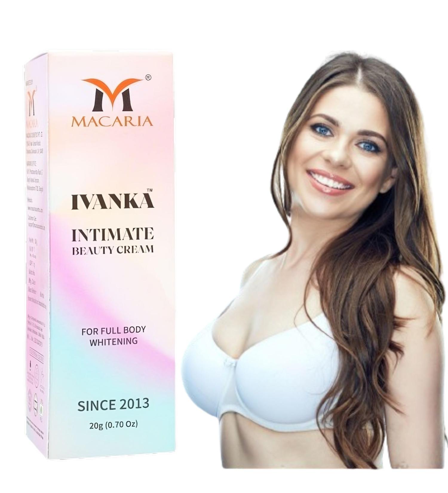 Macaria Cosmetics Ivanka Intimate Beauty Breast Bust Whitening Brightening Lightening Cream For Women - Buy Online on GoSupps.com