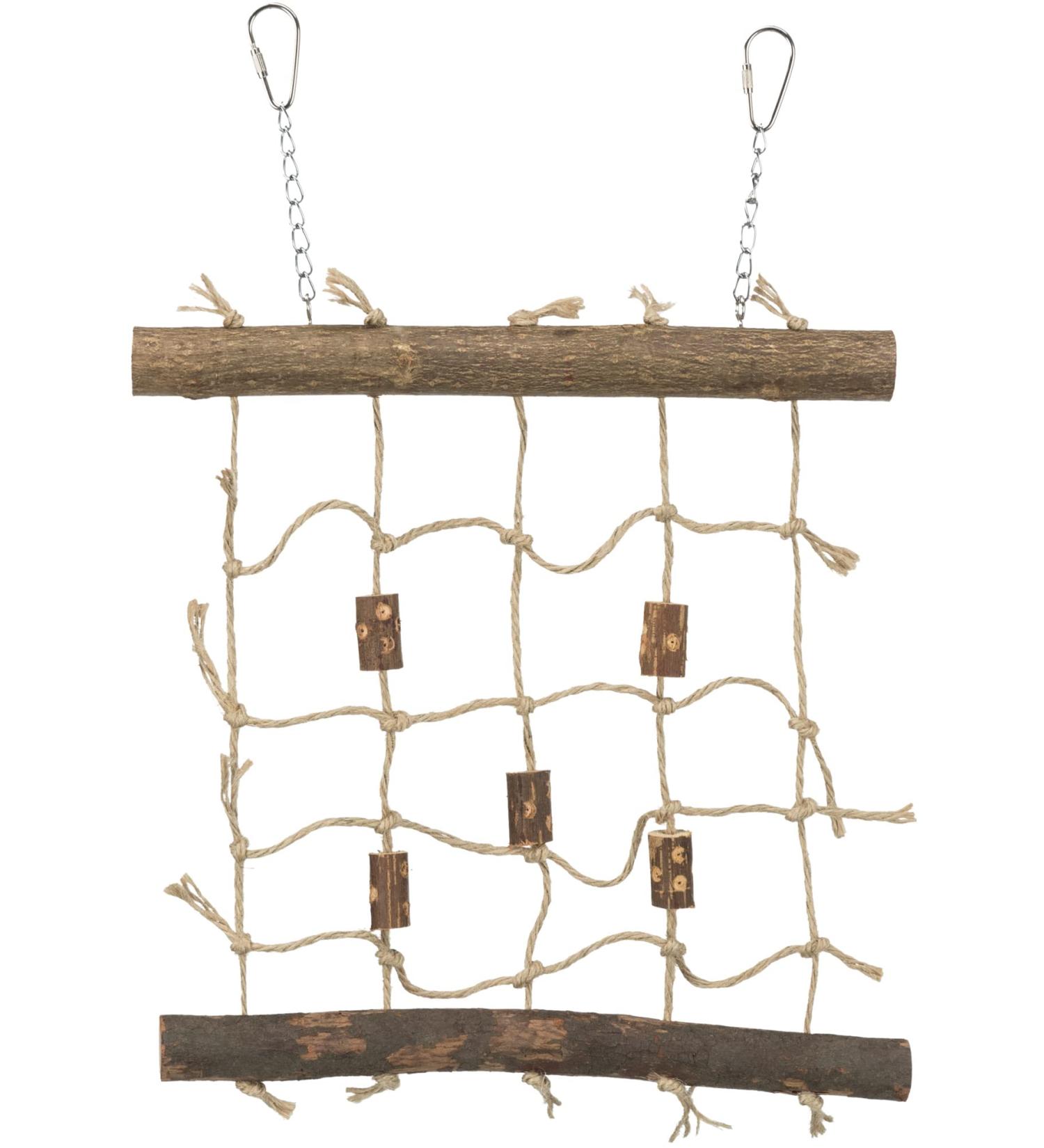 Trixie 5893 Natural Living Climbing Rope Frame for Pets | 27x24 cm | International Shipping Available - Buy Online on GoSupps.com
