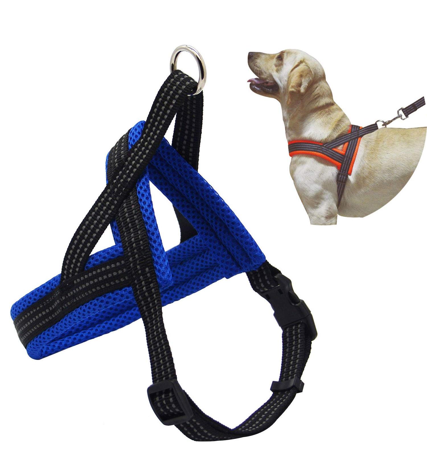 BPS Adjustable Dog Harness - Small & Medium Sizes Available | Comfortable & Durable | Blue Color for International Shipping - Buy Online on GoSupps.com