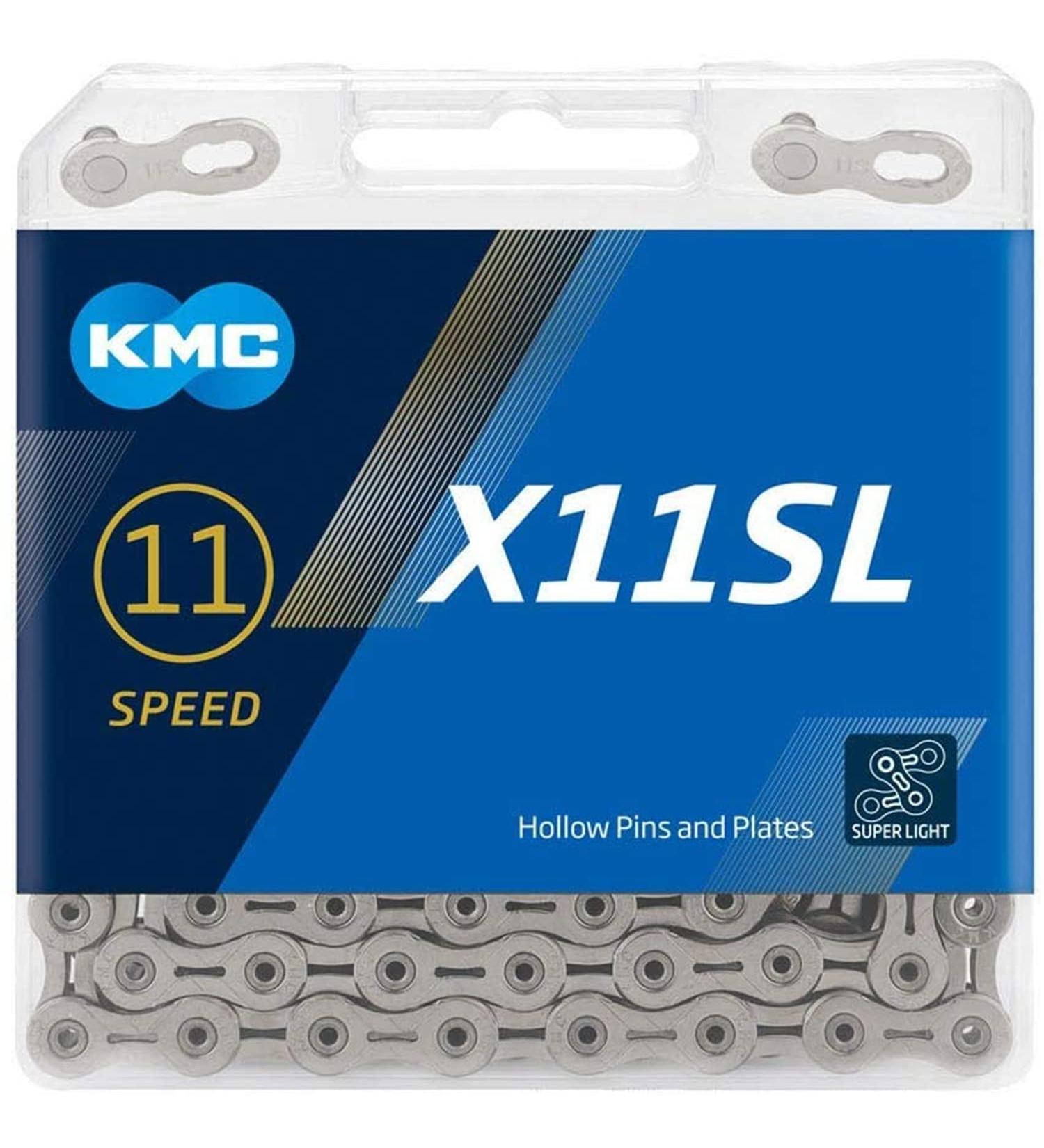 KMC X11SL Chain 116 links - Gold Silver - New Blue Packaging - Buy Online on GoSupps.com