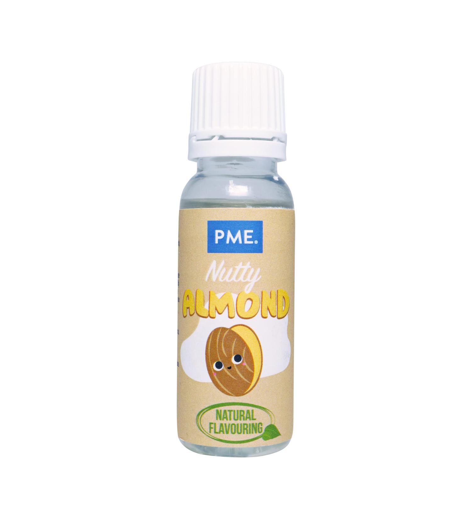 Buy PME 100% Natural Almond Aroma - 25ml | Premium Flavoring for Baking & Cooking - Buy Online on GoSupps.com