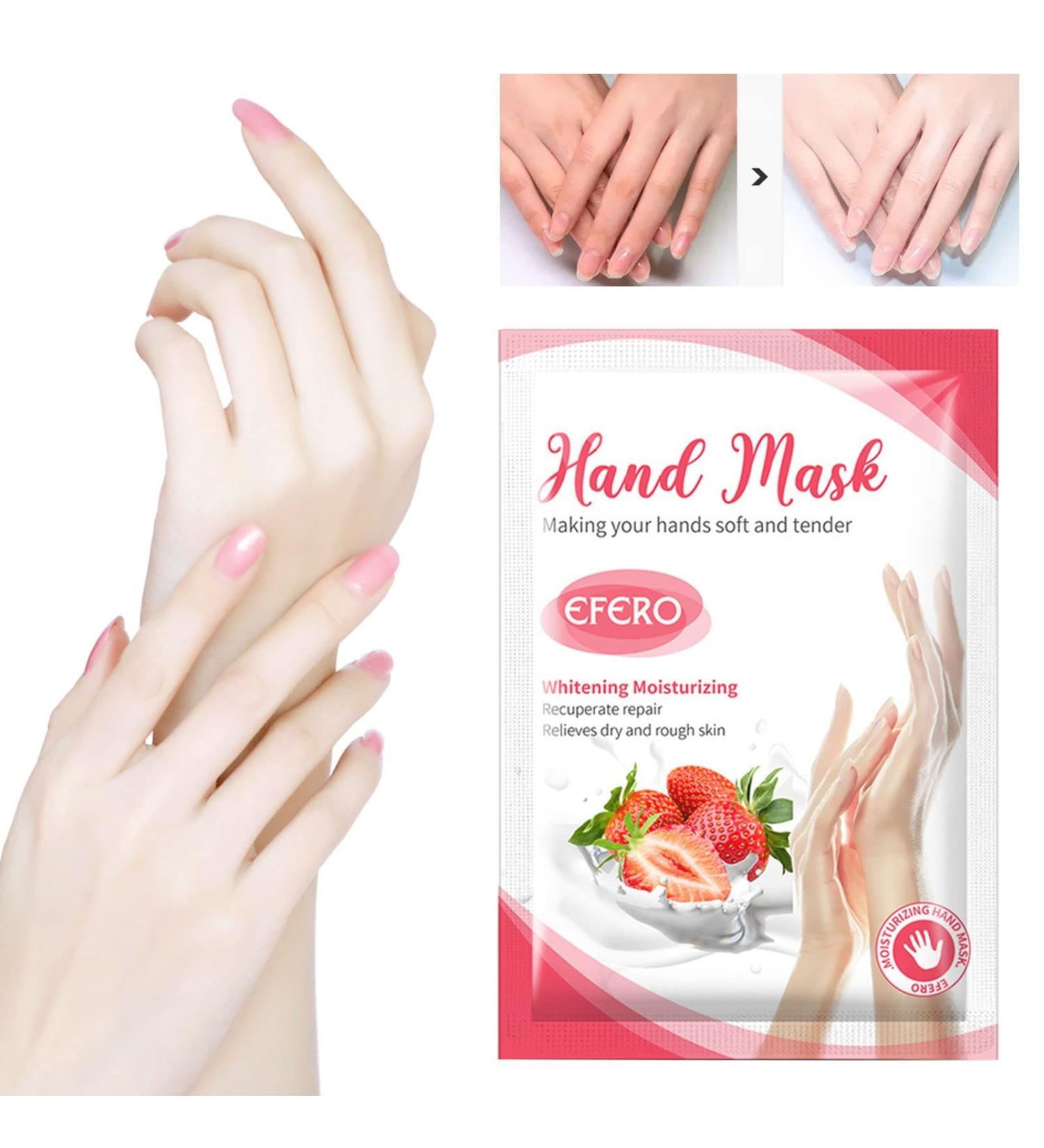 YUECI Handmask Moisturizing Gloves - Nourishing & Regenerating Hand Care for Dry Aging and Torn Hands - Repair & Restore Your Skin at Home - Buy Online on GoSupps.com