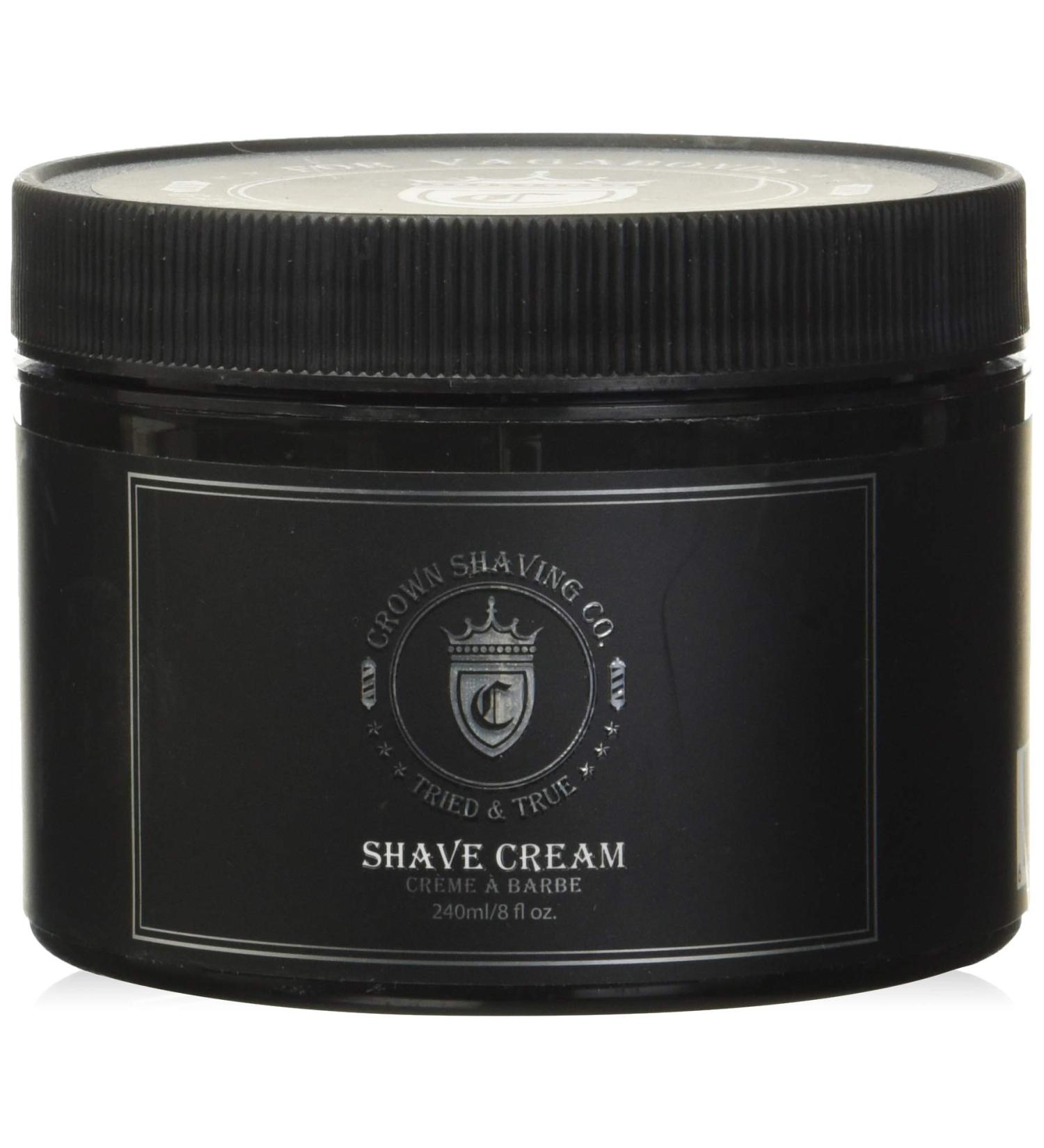 Crown Shaving Co. Shave Cream - Premium 4 Fl Oz for a Smooth Comfortable Shave | International Shipping Available - Buy Online on GoSupps.com