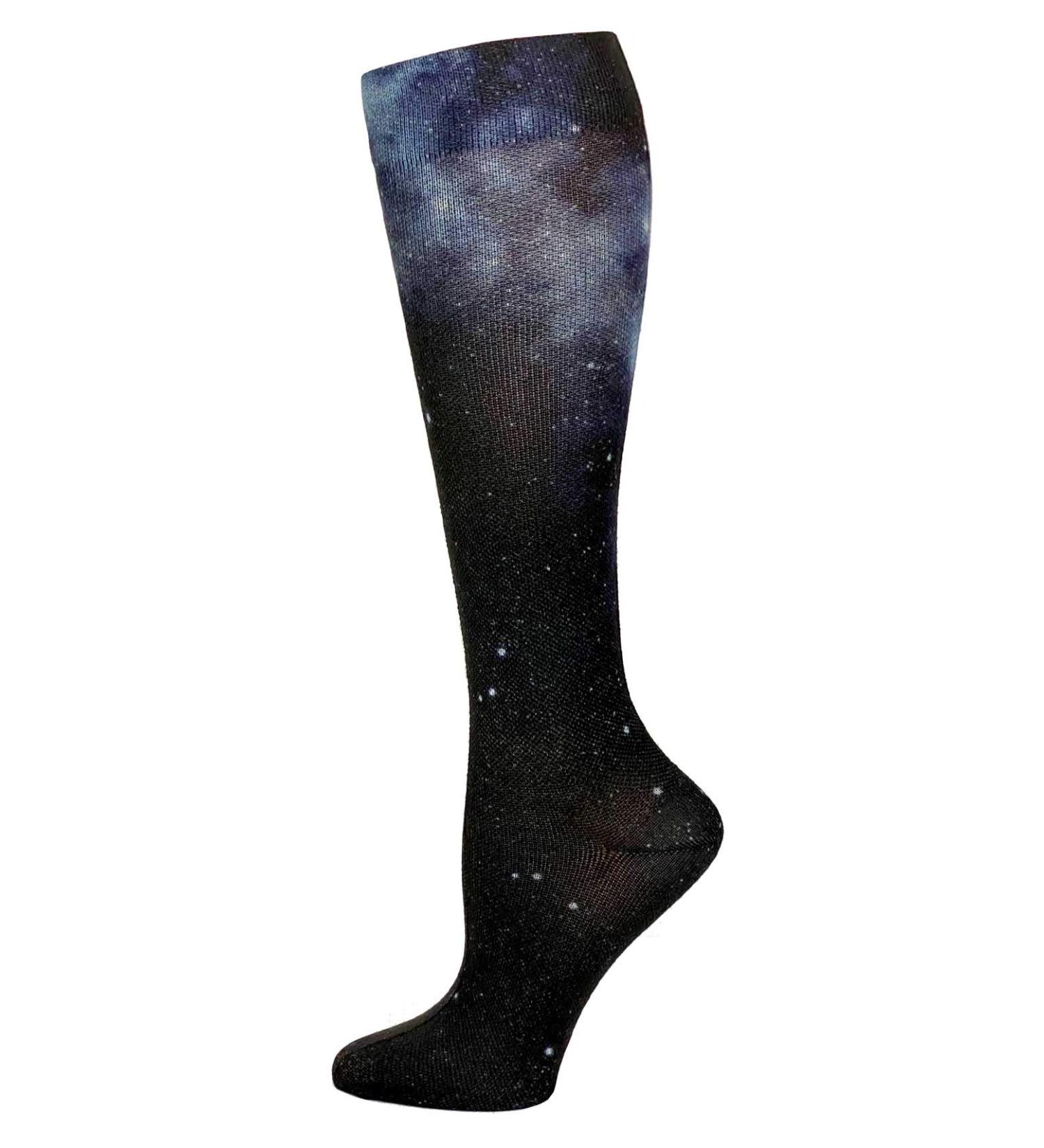 Prestige Medical 12 Soft Comfort Compression Socks Galaxy Jet Black