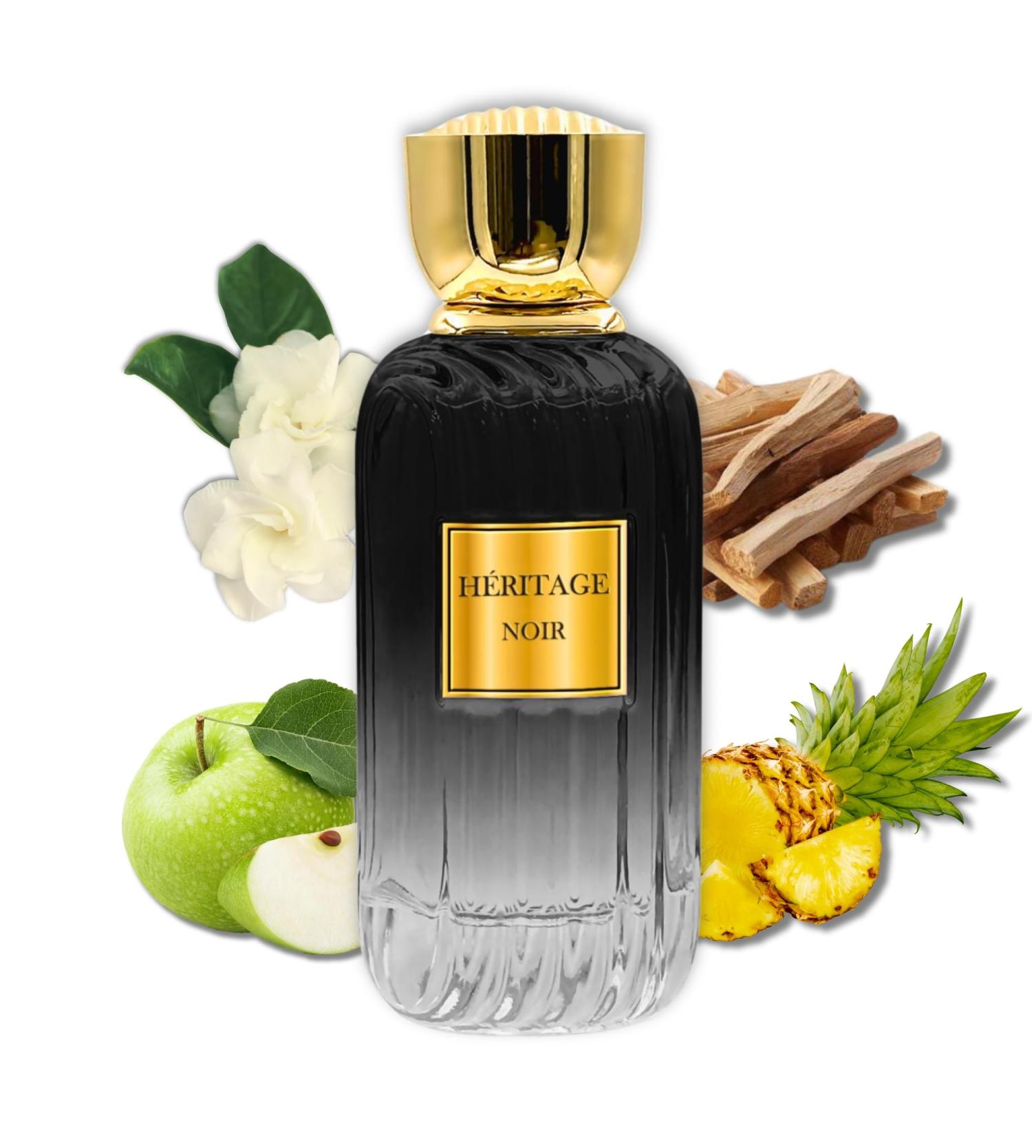 Heritage Noir Perfume for Men with Fruity Floral Earthy Scent | Alcohol Free & Long Lasting Arabian Perfume for Men 3.4 Fl. Oz. - Buy Online on GoSupps.com