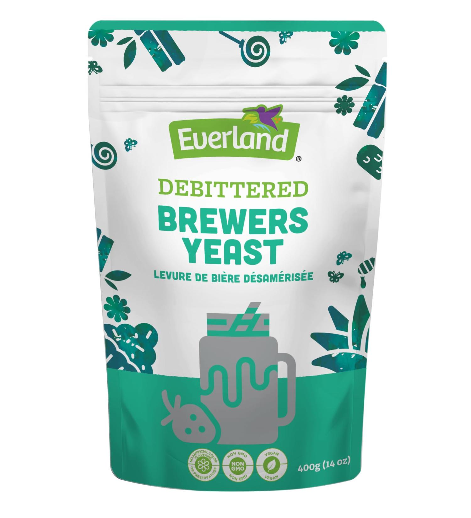 Everland Natural Debittered Brewers Yeast 400gm - Buy Online on GoSupps.com