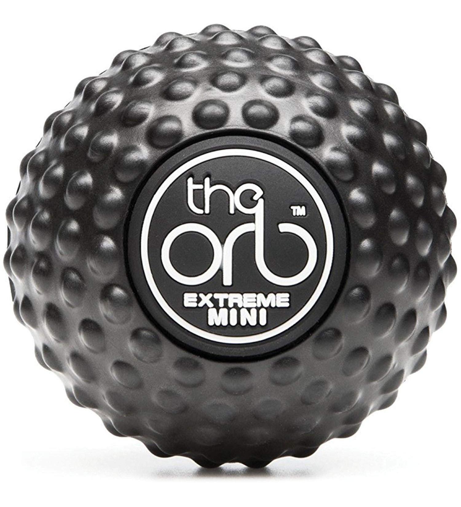 Pro-Tec Athletics Deep Tissue Massage Ball - The Orb Extreme Mini (3 inches) - Black | User Manual Included - Perfect for Pain Relief & Muscle Recovery - Buy Online on GoSupps.com