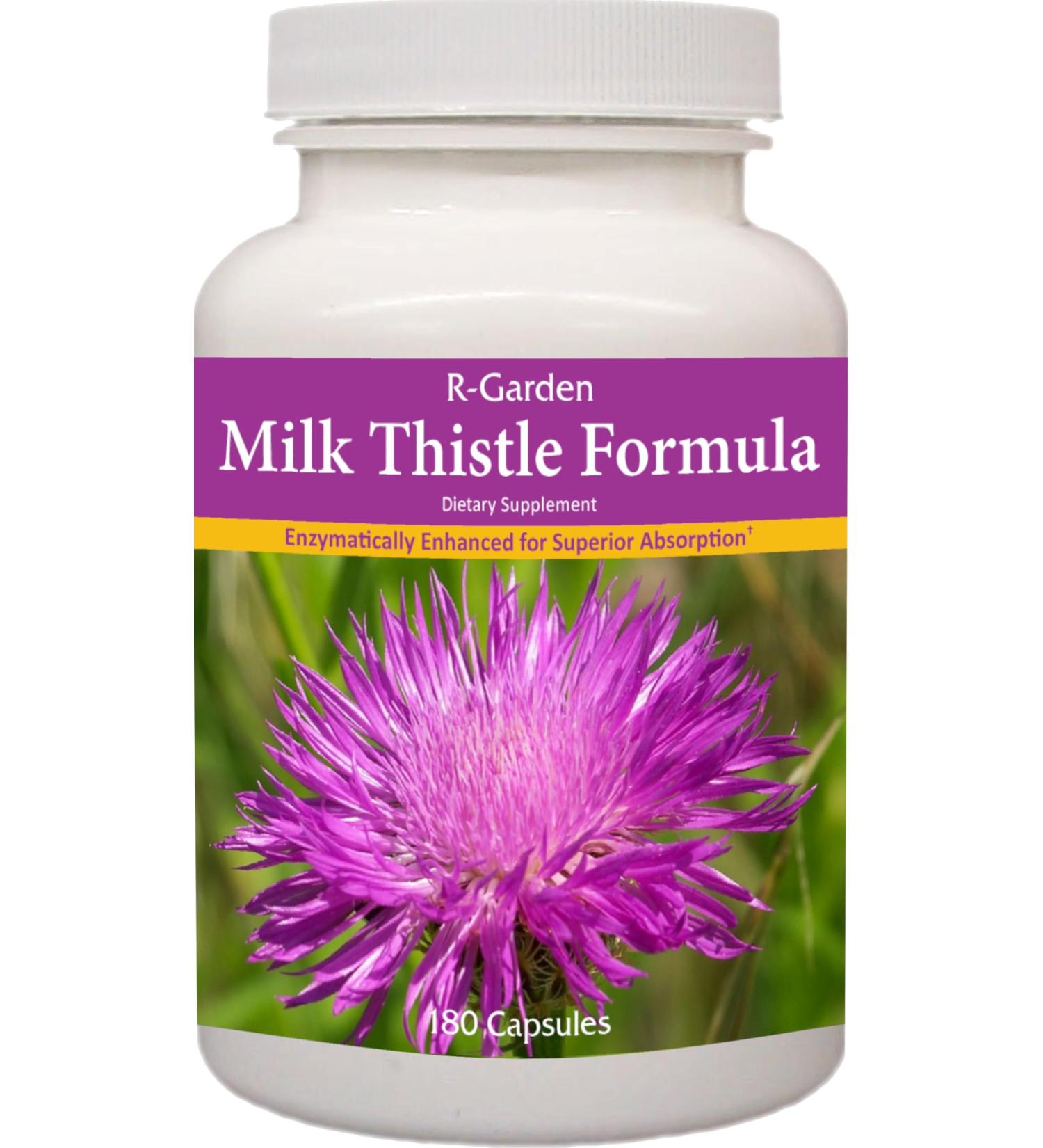 R-Garden Milk Thistle Formula 180 caps. - Buy Online on GoSupps.com