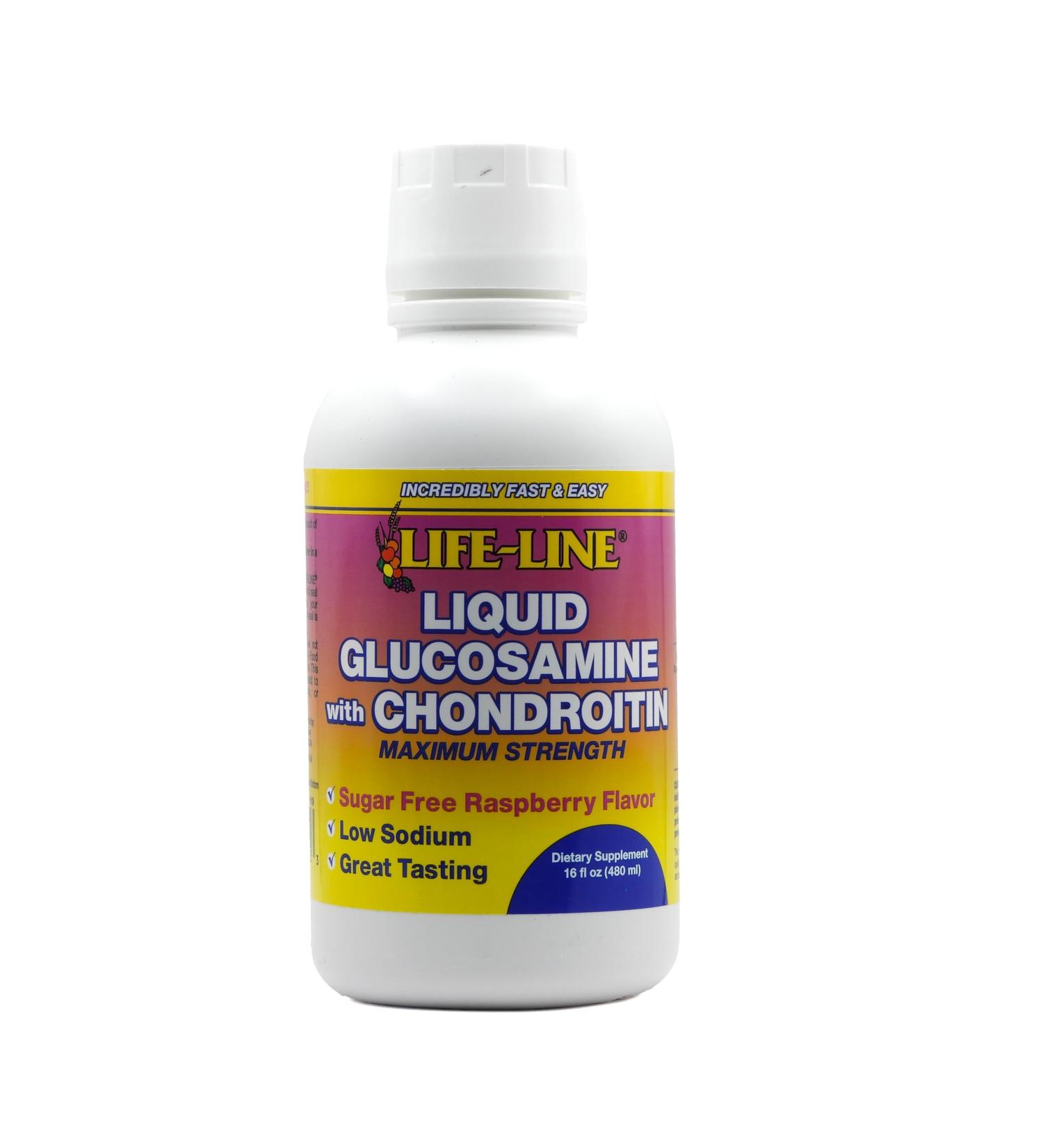 Nature's Blend Glucosamine w/Chondroitin Max Strength Raspberry 16 oz.