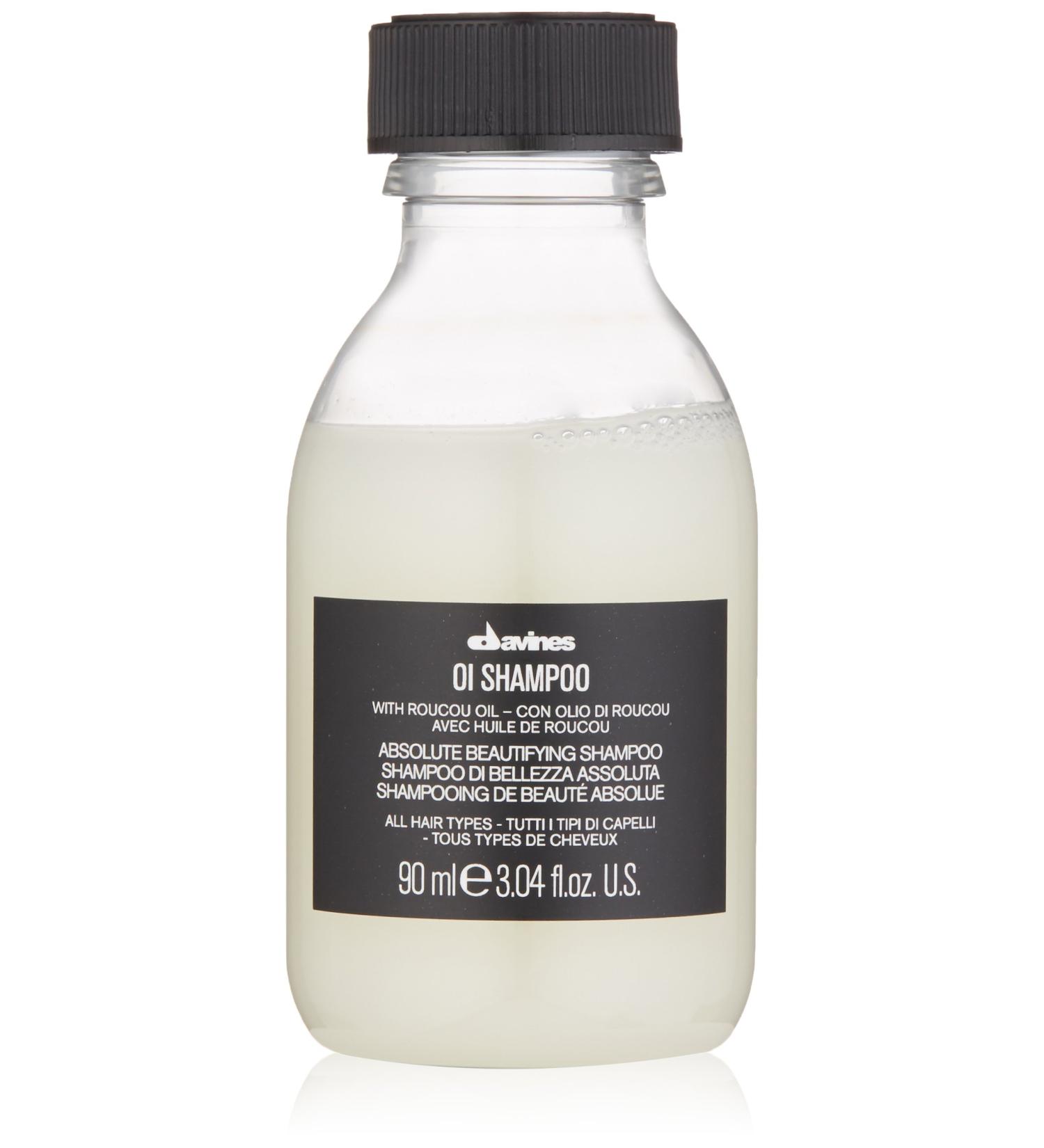 Davines OI Shampoo Travel Size - 3.04 fl.oz | Luxurious Haircare On-The-Go - Buy Online on GoSupps.com