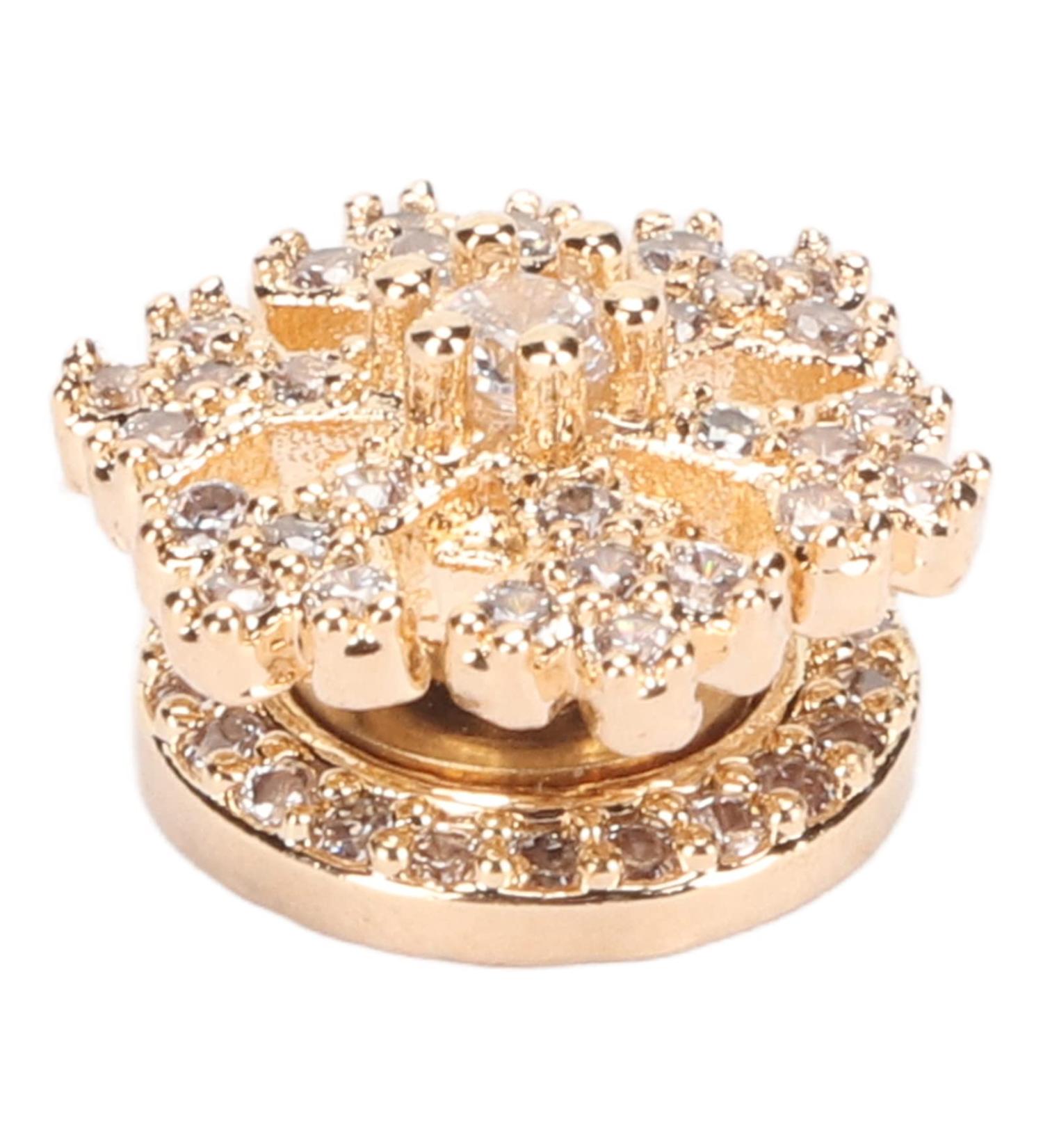 3D Nail Art Decoration Snowflake Shape Christmas Nail Art Decor Rotatable Beautiful Nail Rhinestone Snowflake Nail Art Accessory for Home Salon Practical Nail Charm for DIY Crafts - Buy Online on GoSupps.com