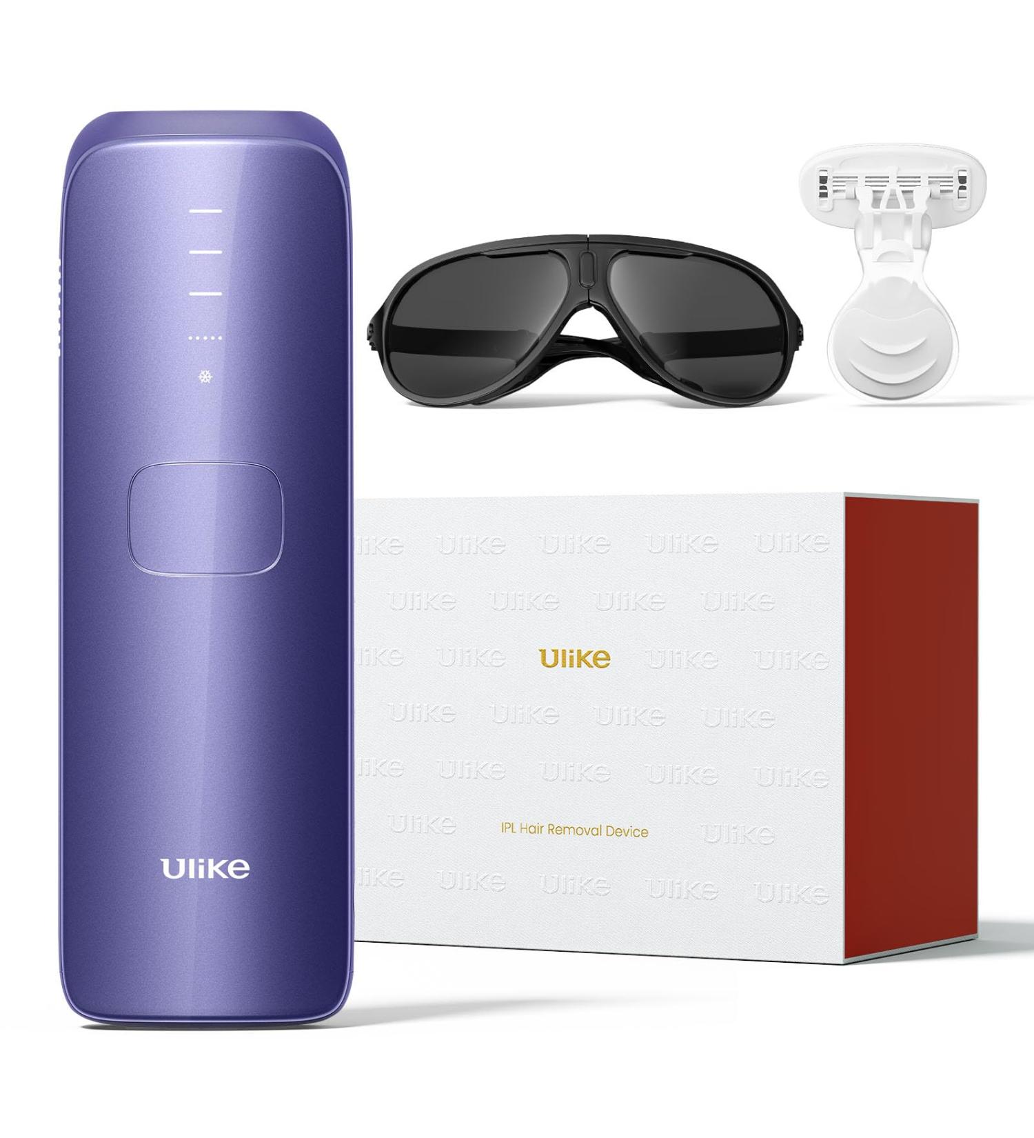 Ulike Laser Hair Removal Device for Women and Men Air 3 IPL Hair Removal with Sapphire Ice-Cooling System for Nearly Painless & Long-Lasting Result Flat-Head Window for Body & Face at-Home Use - Buy Online on GoSupps.com