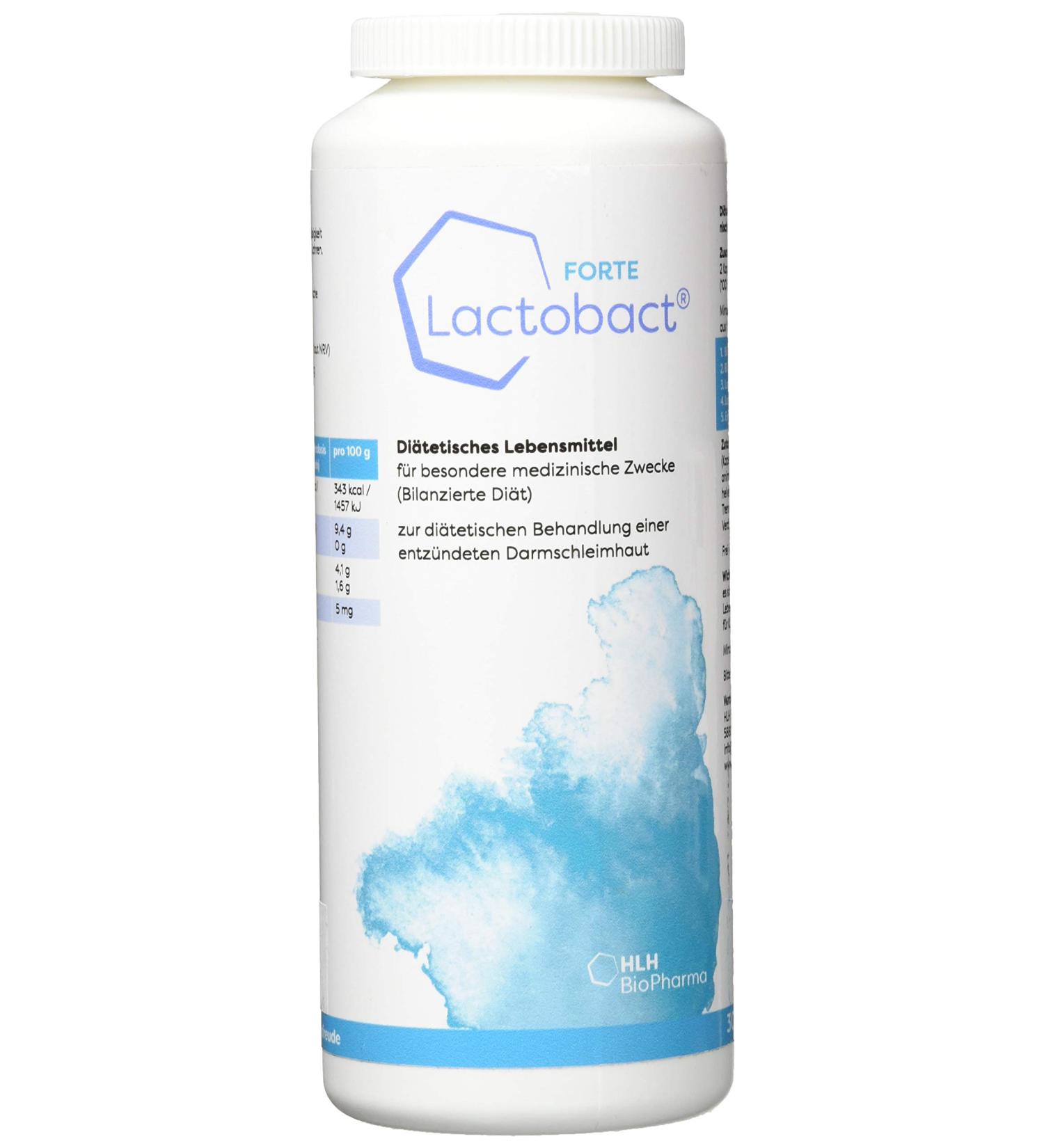 Lactobact Forte - 300 Capsules | Natural Relief for Inflamed Intestinal Mucosa - Shop Internationally! - Buy Online on GoSupps.com