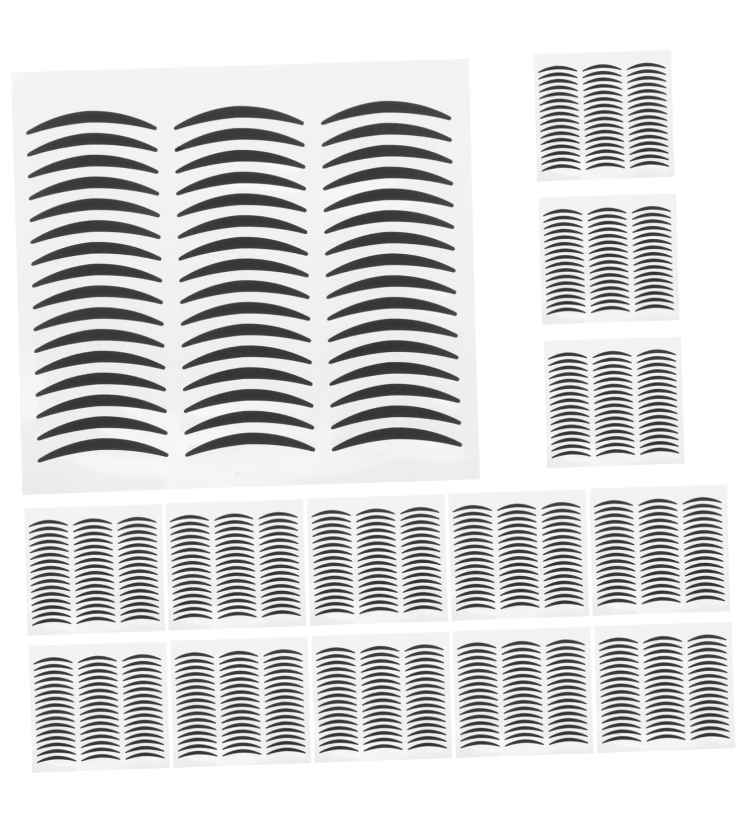  OSOLADY 20 Sheets Double Eyelid Tape Waterproof Eyelid Lift Strips Long Lasting Eyelid Tape Eyeliner Stickers Self-Adhesive Eyeliner Strip Reusable Eyeshadow Stickers - Buy Online on GoSupps.com