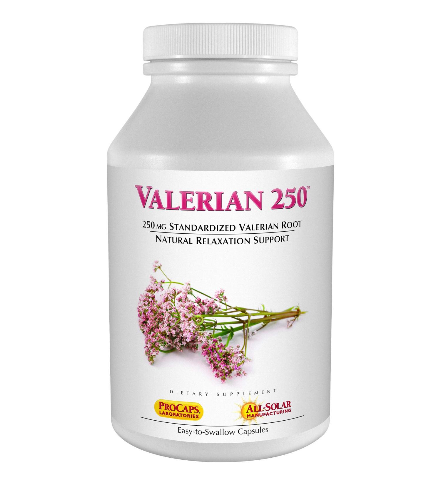 Andrew Lessman Valerian 250 - 120 Capsules for Natural Relaxation and Restful Sleep - Stress and Tension Management - Additive-Free (120 Count) - Buy Online on GoSupps.com