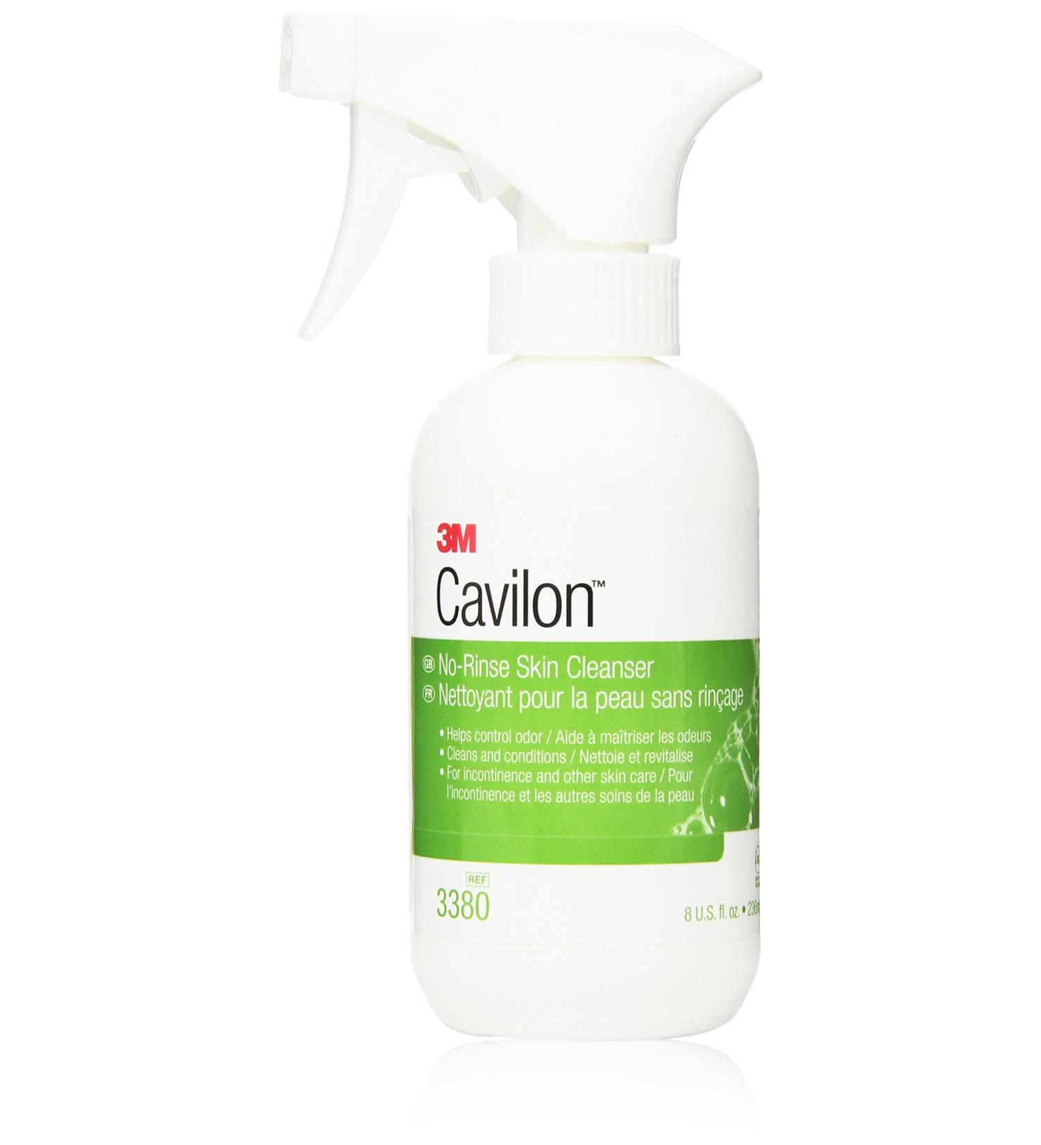 3M Cavilon Skin Cleanser 8 oz Spray Bottle 3380 - Gentle Skin Cleansing Solution - Buy Online on GoSupps.com