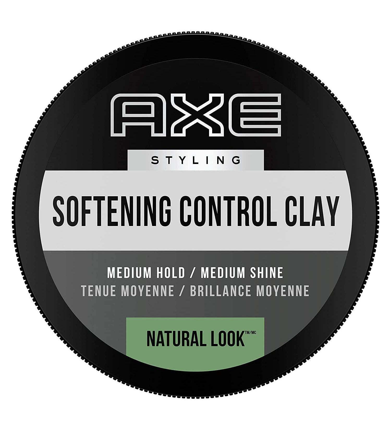 Axe Natural Look Softening Hair Cream 2.64 oz (Pack of 3) 2.64 Ounce (Pack of 3)