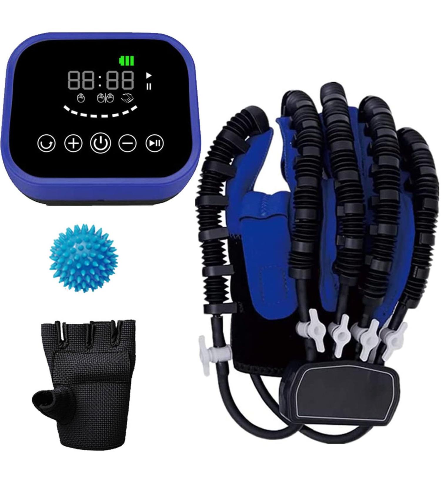 Finger and Hand Function Rehabilitation Trainer Robotic Rehab Gloves Finger Orthosis for Arthritis Stroke Hemiplegia Patient(Size:M Color:Right Hand) Medium Right Hand - Buy Online on GoSupps.com