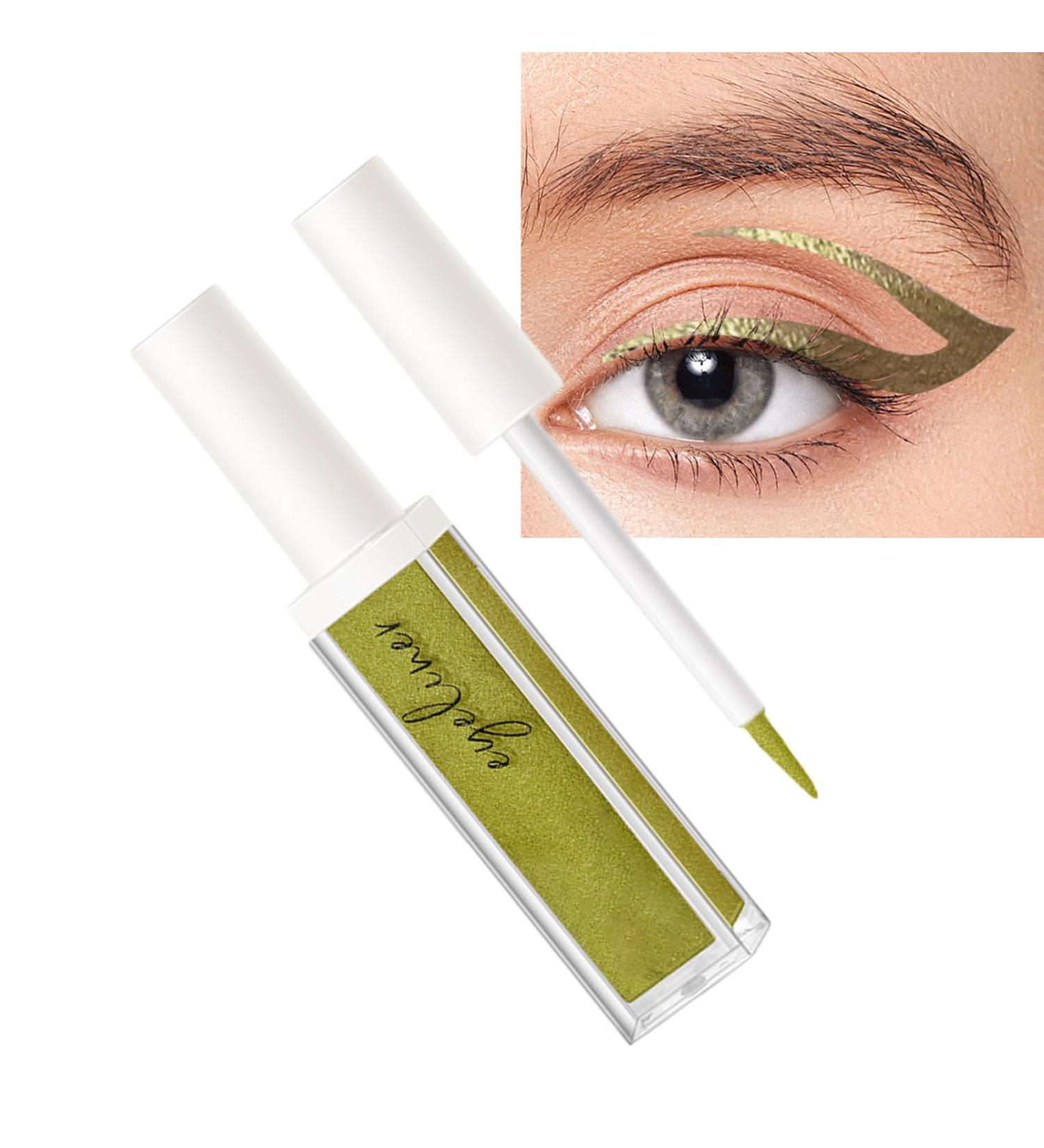  bellv Liquid Eyeliner | Starry Glitter Eyeliner Pen - Waterproof eyeliner with colored pearls quick-drying colored eyeliner sparkling cosmetics for Bellv - Buy Online on GoSupps.com