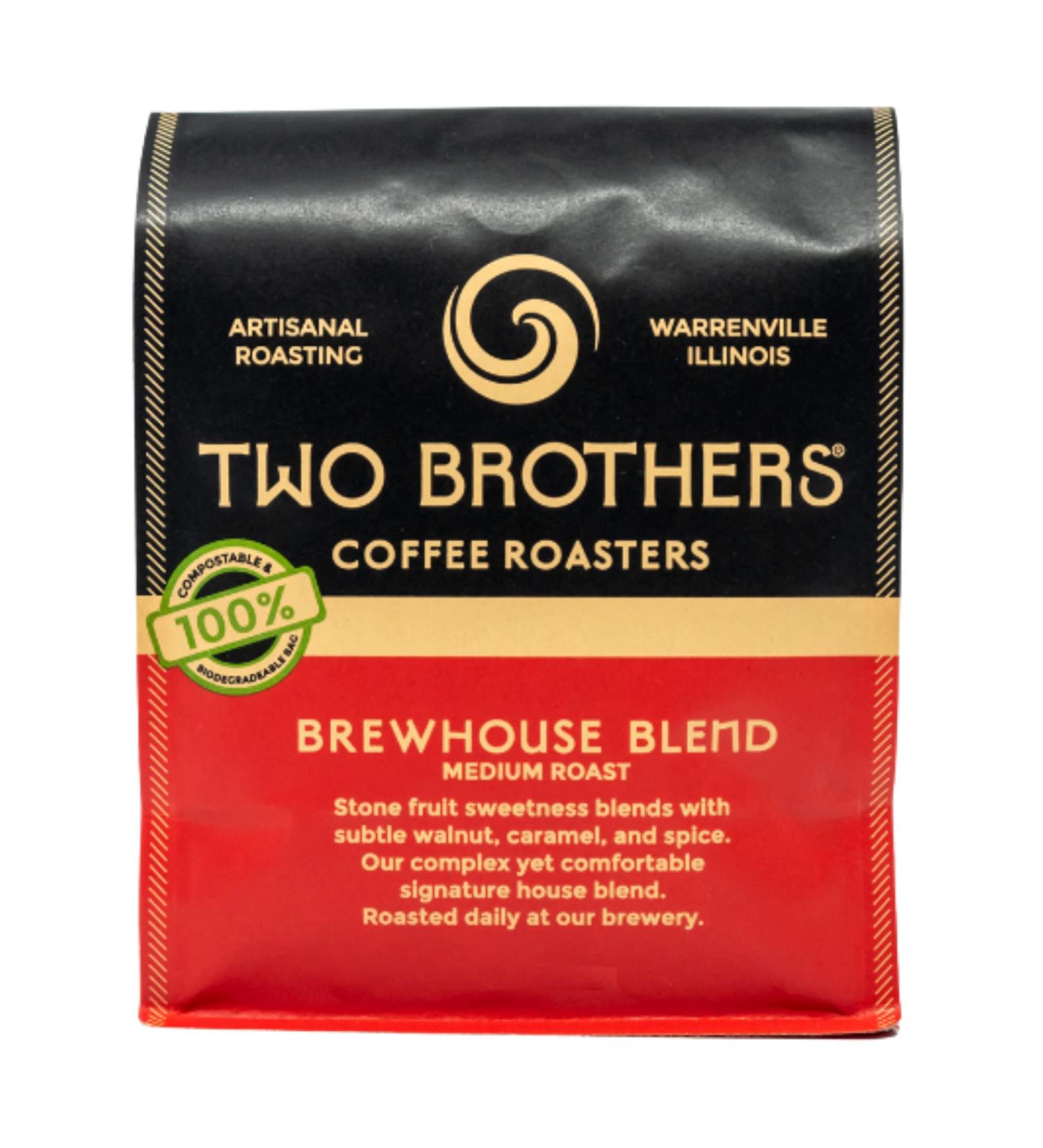 P2P Coffee Roasters Brewhouse Blend Medium Roast Ground Coffee Beans Arabica Coffee Bean 32 Oz 1 Bag - Buy Online on GoSupps.com