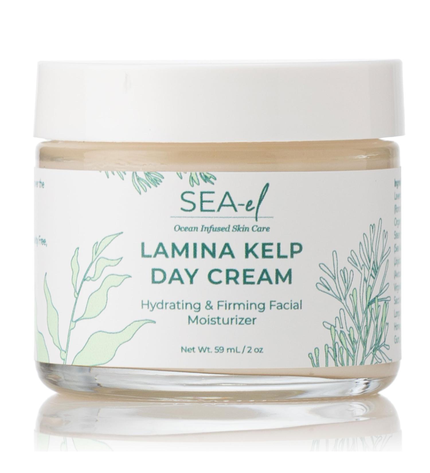 Lamina Sea Kelp Day Cream - Hydrating Anti-Aging Moisturizer for Dry Skin | Organic 2 Oz | Unisex Glow  - Buy Online on GoSupps.com
