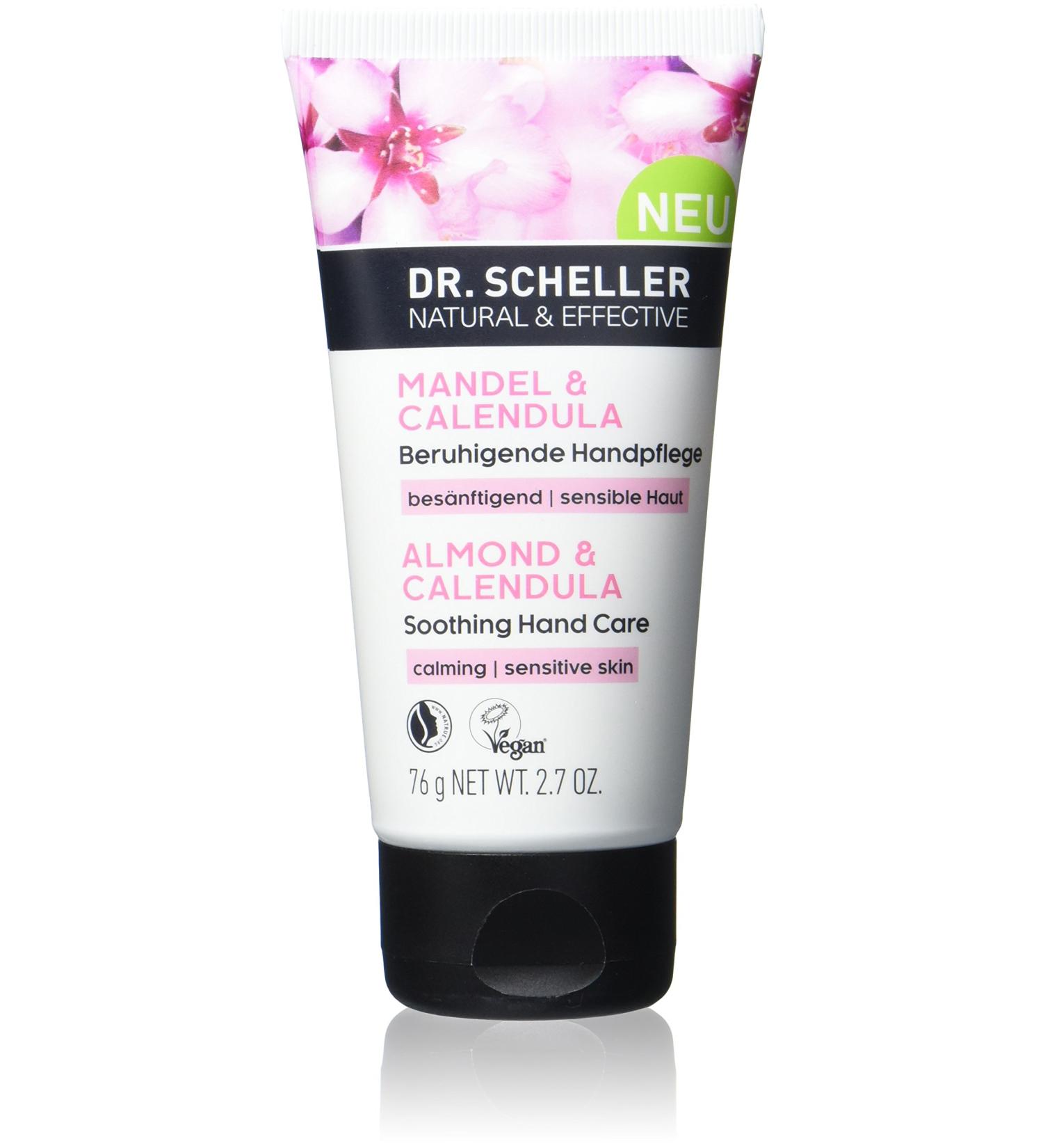 Dr. Scheller Almond & Calendula Hand Care - Soothing Relief for Irritated Skin (Pack of 3 x 75ml) - Best International Shipping - Buy Online on GoSupps.com