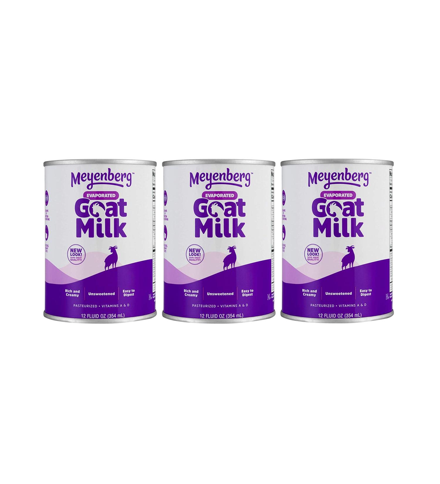 Meyenberg Evaporated Goat Milk, Vitamin D, 12 FL OZ