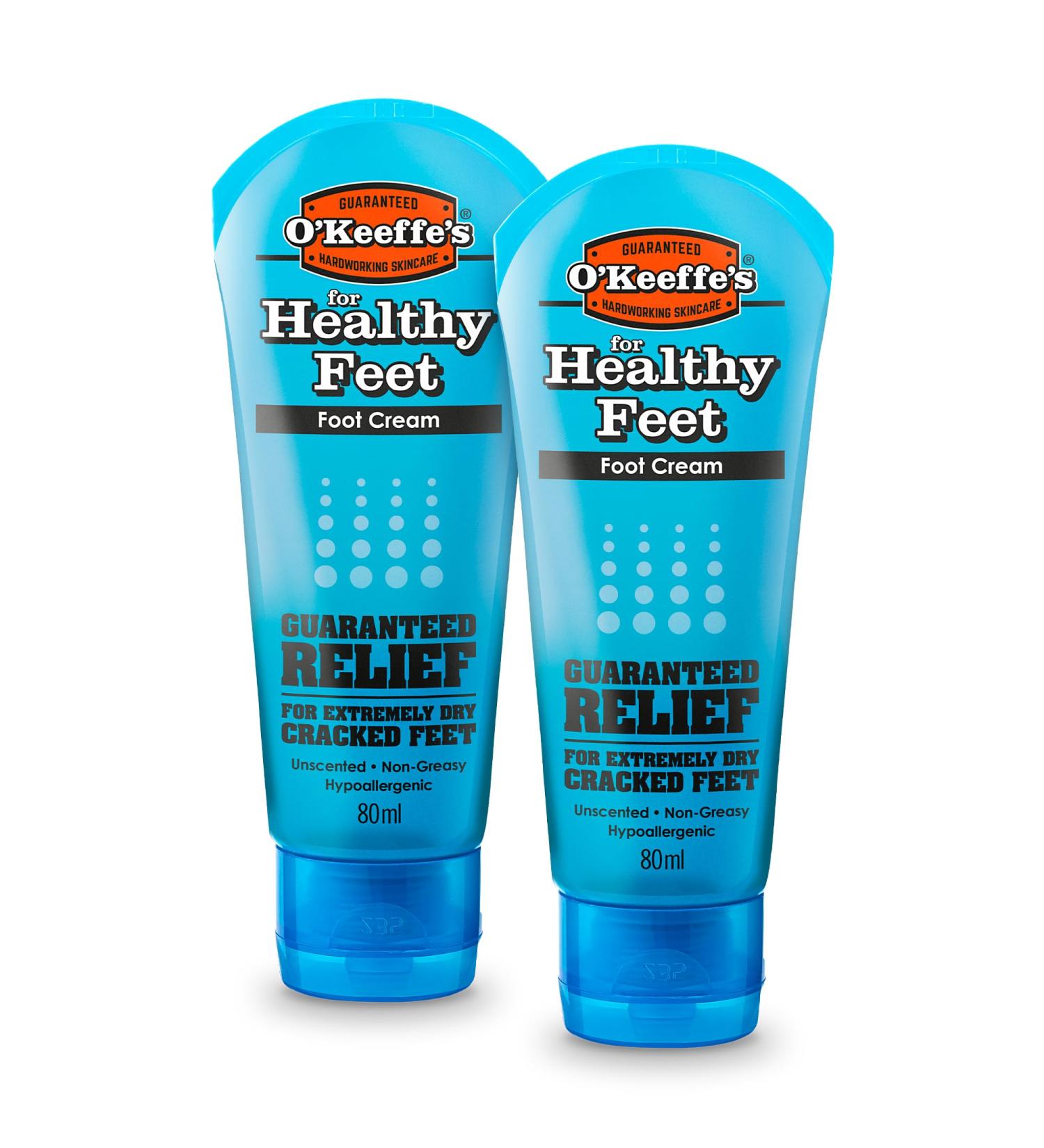 O'Keeffe's Healthy Feet 80ml (2 Pack) 85 g (Pack of 2) Single