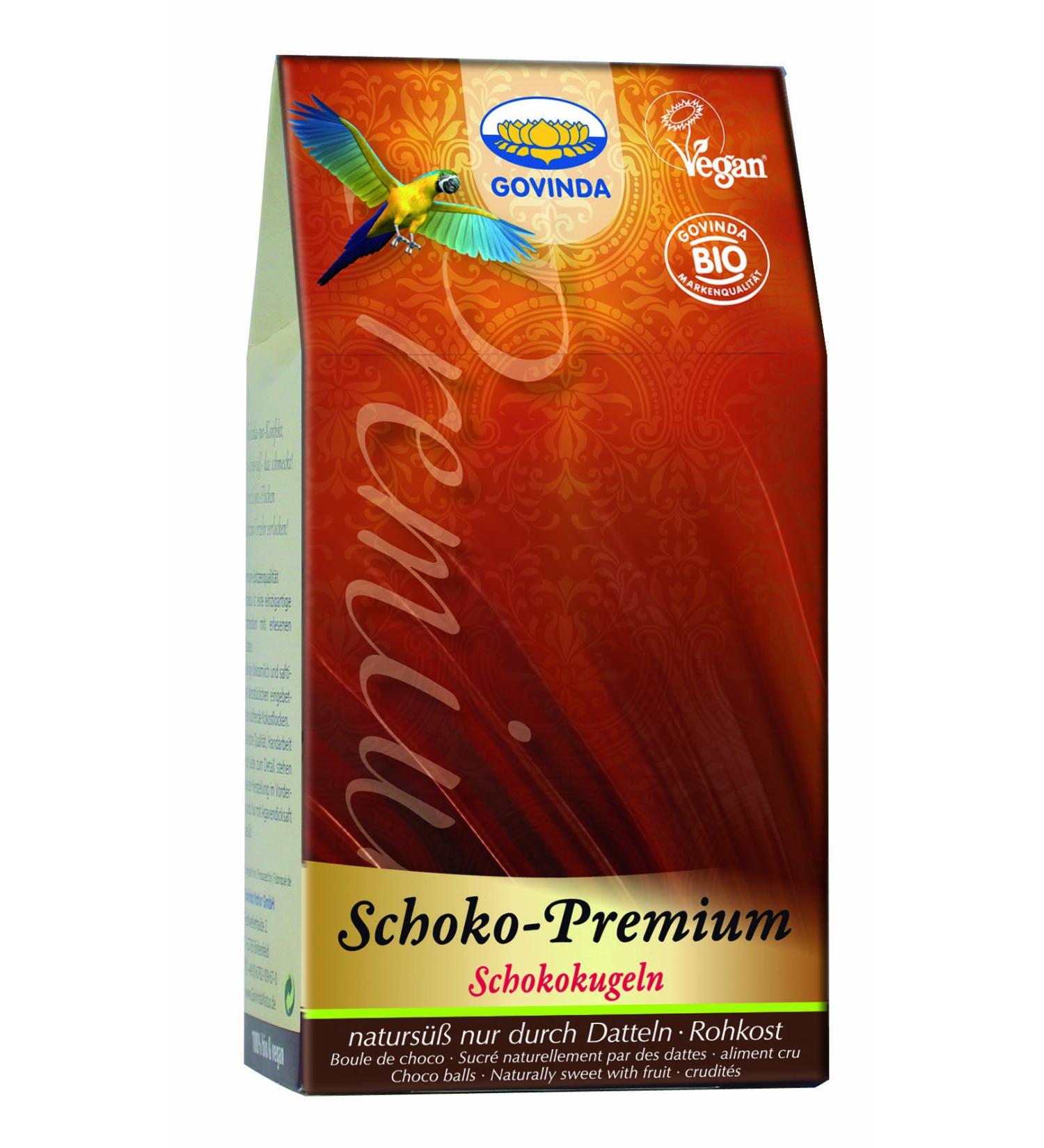 Govinda Govinda Quality Chocolate Balls (1 box of 120g) - Organic