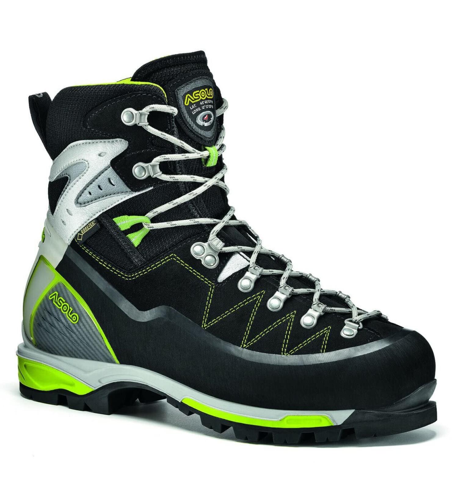 Asolo Alta Via GV Mountaineering Boot Black/Green 10