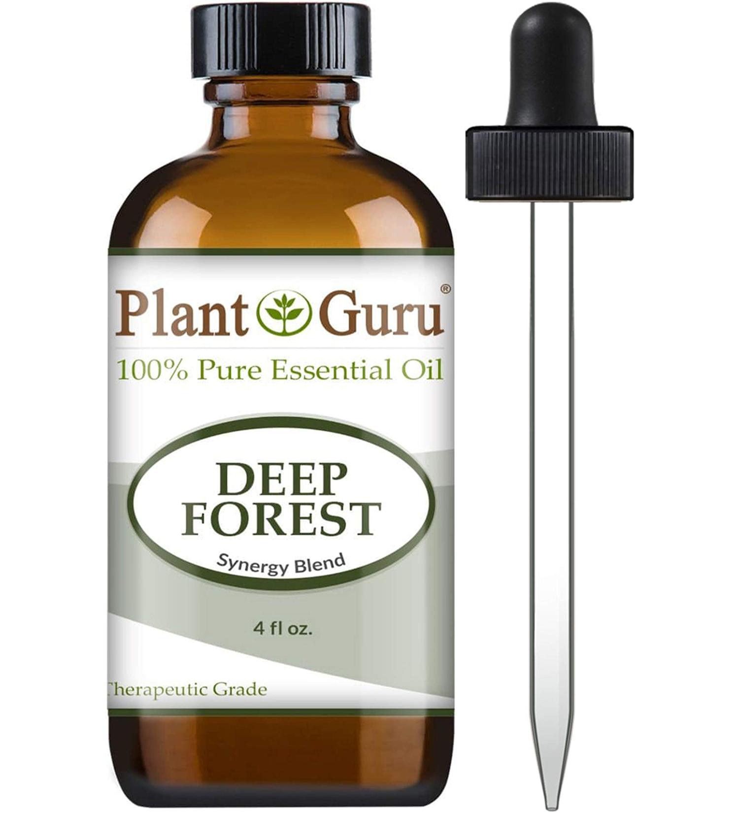 Deep Forest Essential Oil Blend 4 oz - 100% Pure Therapeutic Grade | Aromatherapy Respiratory Support & Natural Christmas Tree Scent - Buy Online on GoSupps.com