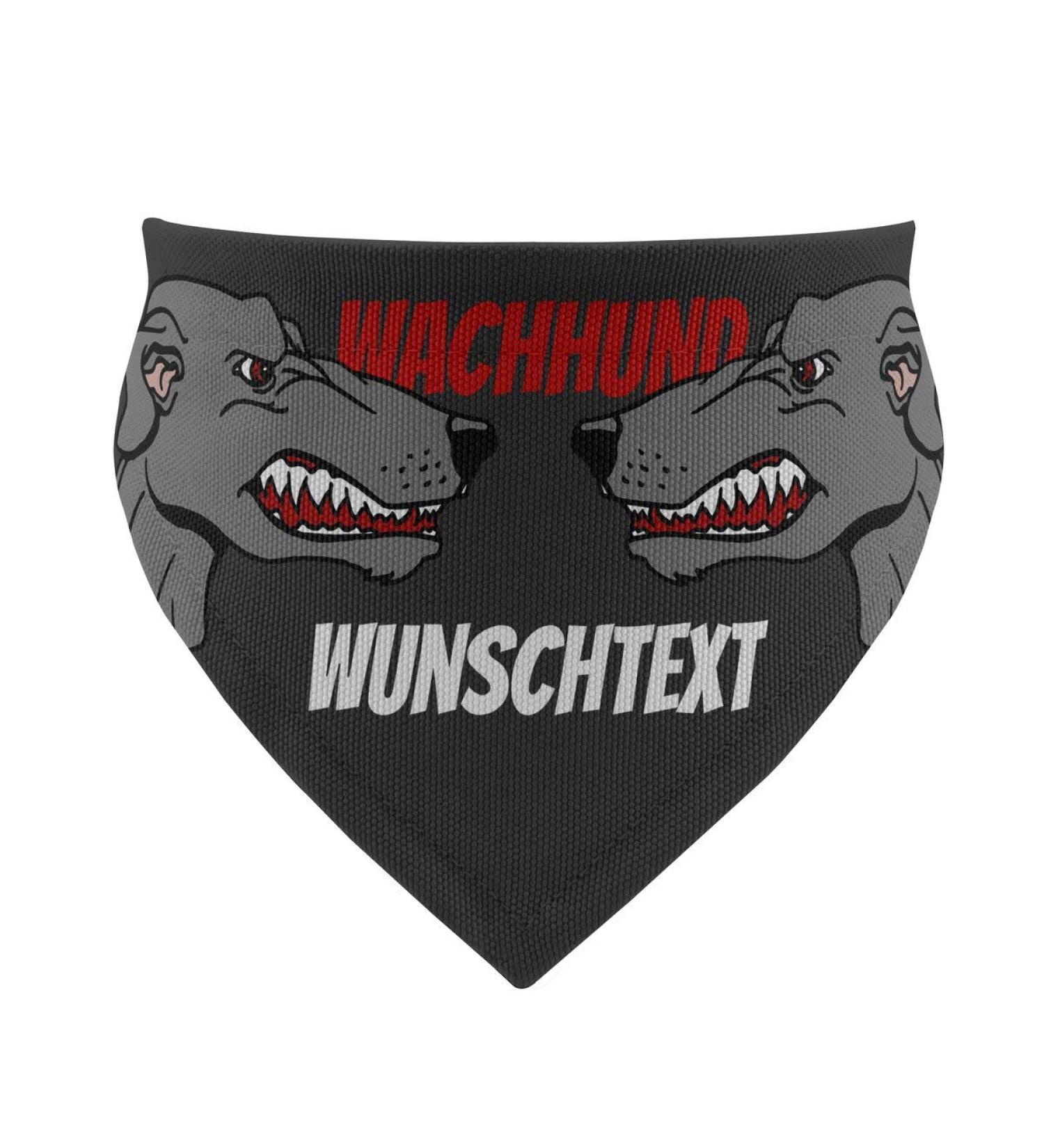 Printplanet Dog Scarf with Custom Name - Watchdog-2 Design Size M - Personalized Dog Accessories - Buy Online on GoSupps.com