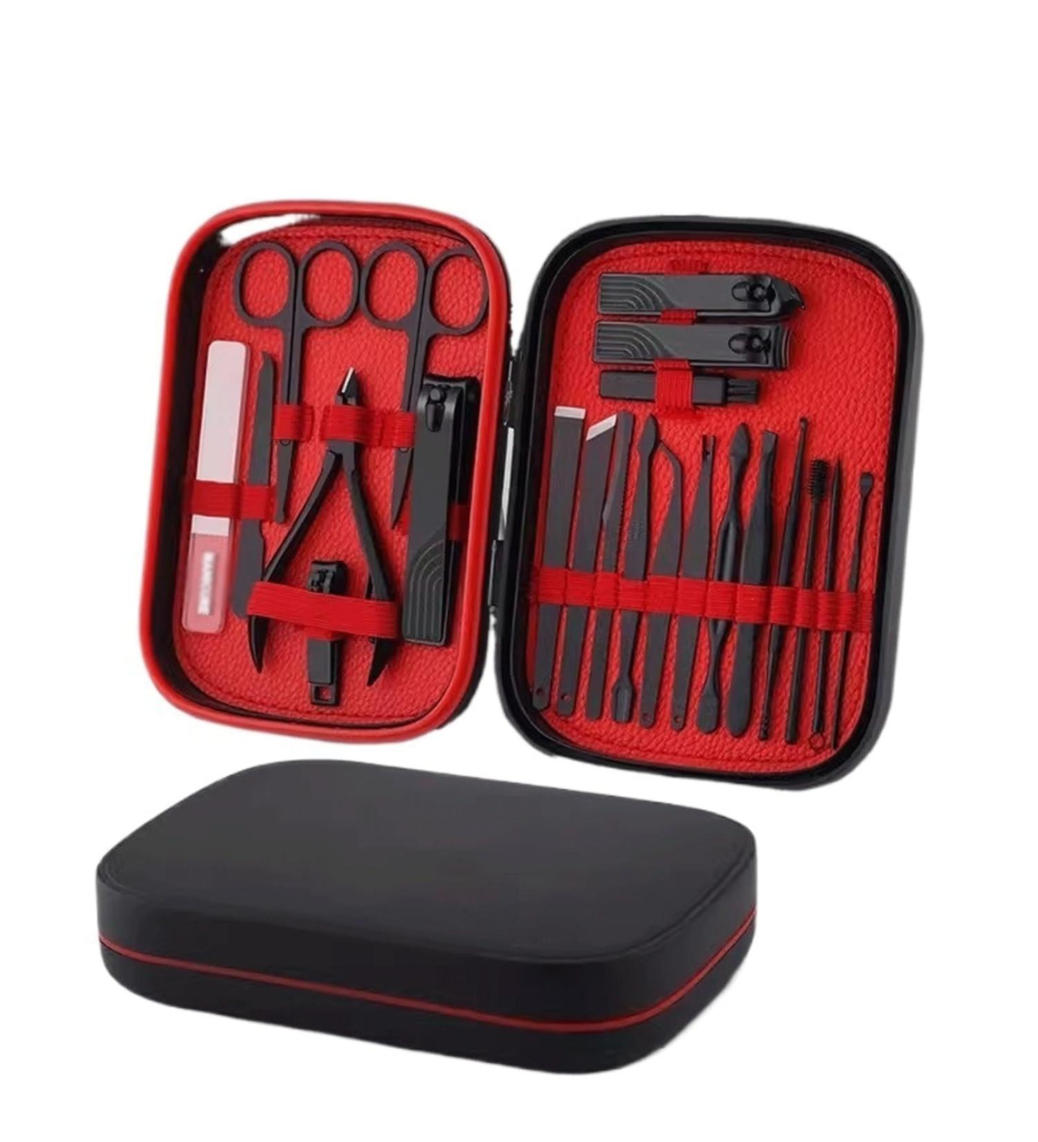 Manicure Set Tools Large Open Flat Mouth Anti-splash Nail Clippers Set of Nail Clippers Beveled Mouth Single Ladies Household Large Nail Clippers Nail Clippers(Black) - Buy Online on GoSupps.com