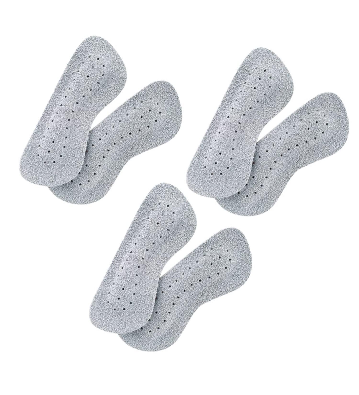 Shop NOLITOY 3 Pairs Anti-Wear Foot Stickers Insoles for Women s Sneakers & Heels - Cushioned Leather Protectors for Comfortable High Heel Boots - Buy Online on GoSupps.com