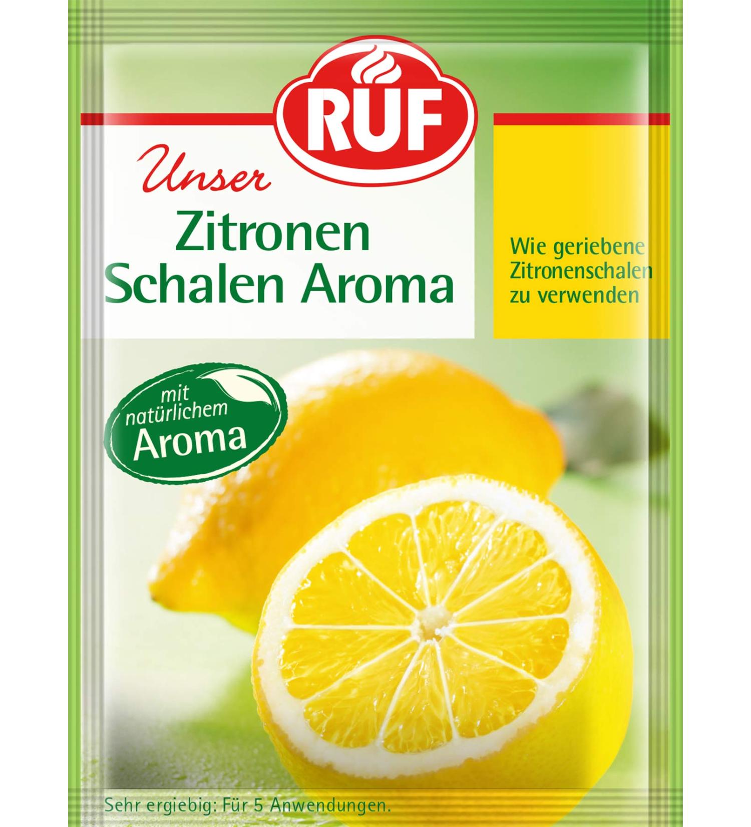Call Lemon Shell Aroma - Natural Gluten-Free Lemon Flavor for Cakes Creams & Dishes | Vegan 25 Pack (25 x 20g) - Buy Online on GoSupps.com