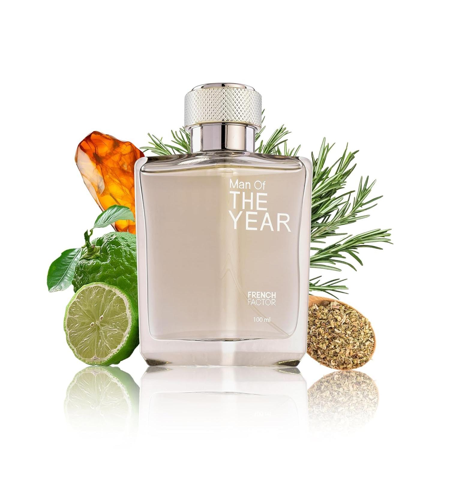 Fren-ch Factor Man Of The Year Original Luxury Perfume For Men Long Lasting Fragrance Edp Gift For Boys - Buy Online on GoSupps.com