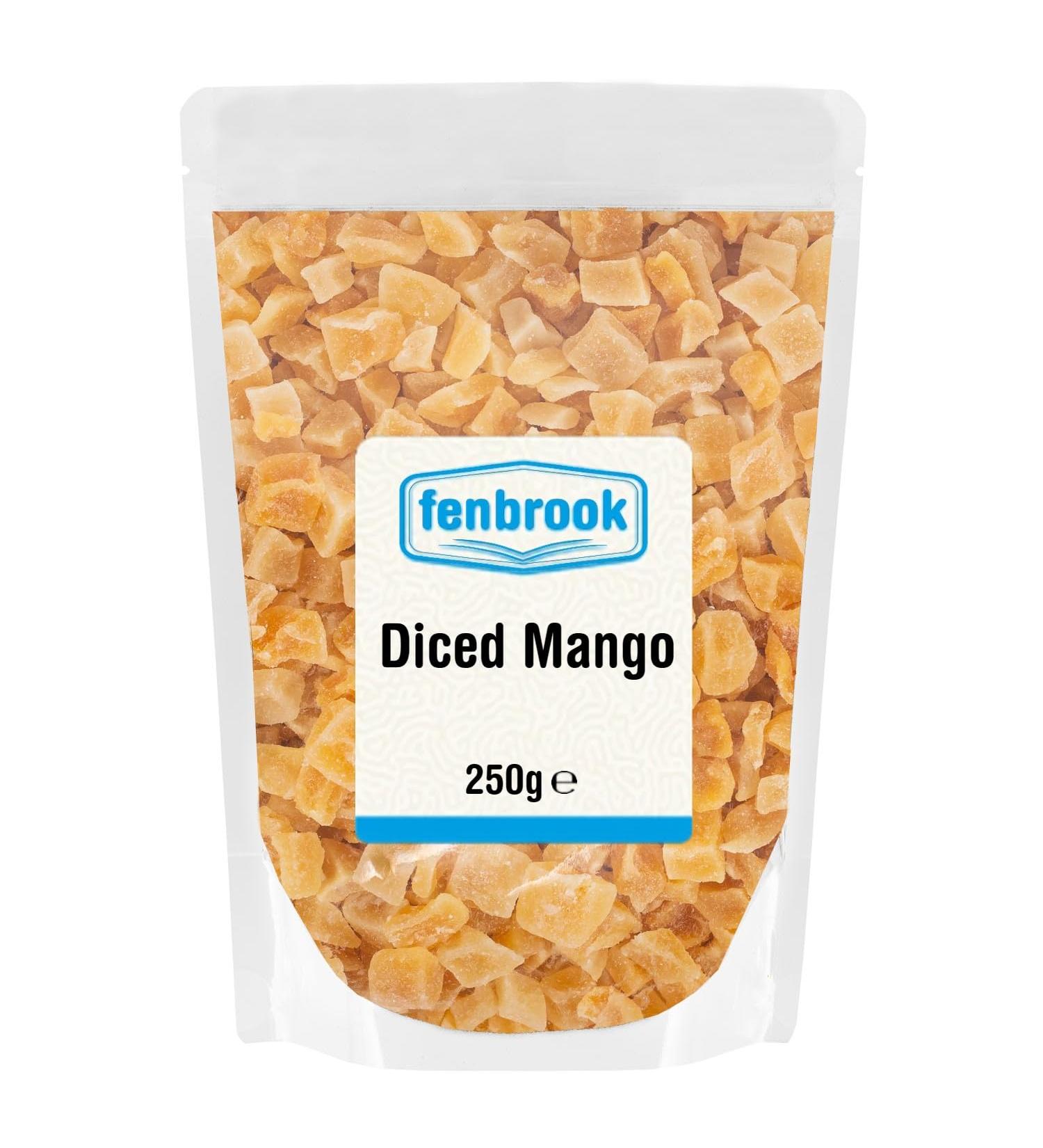 Diced Mango 250g by Fenbrook