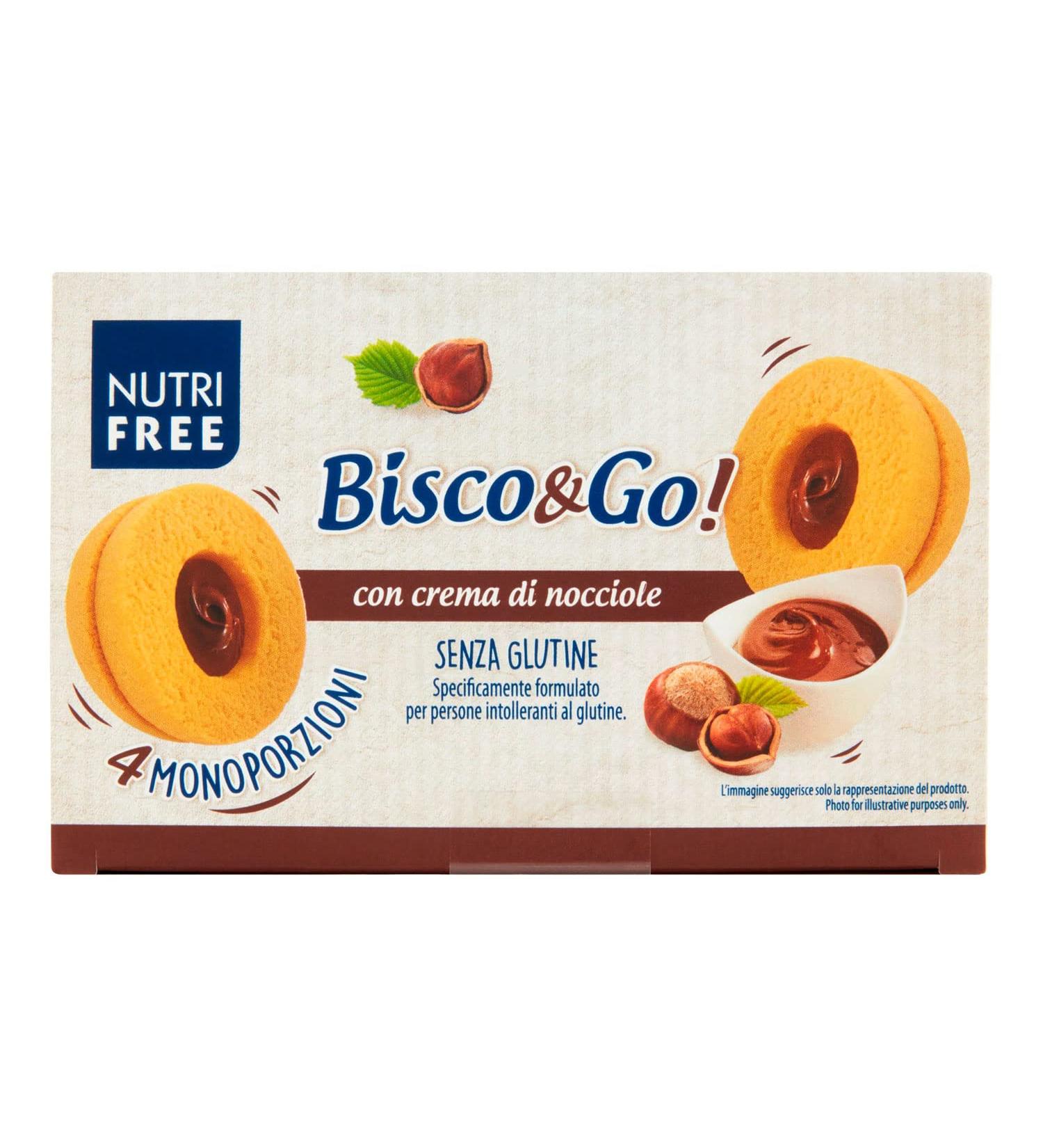 BISCO & GO W/HAZELNUT CREAM 4X - Buy Online on GoSupps.com